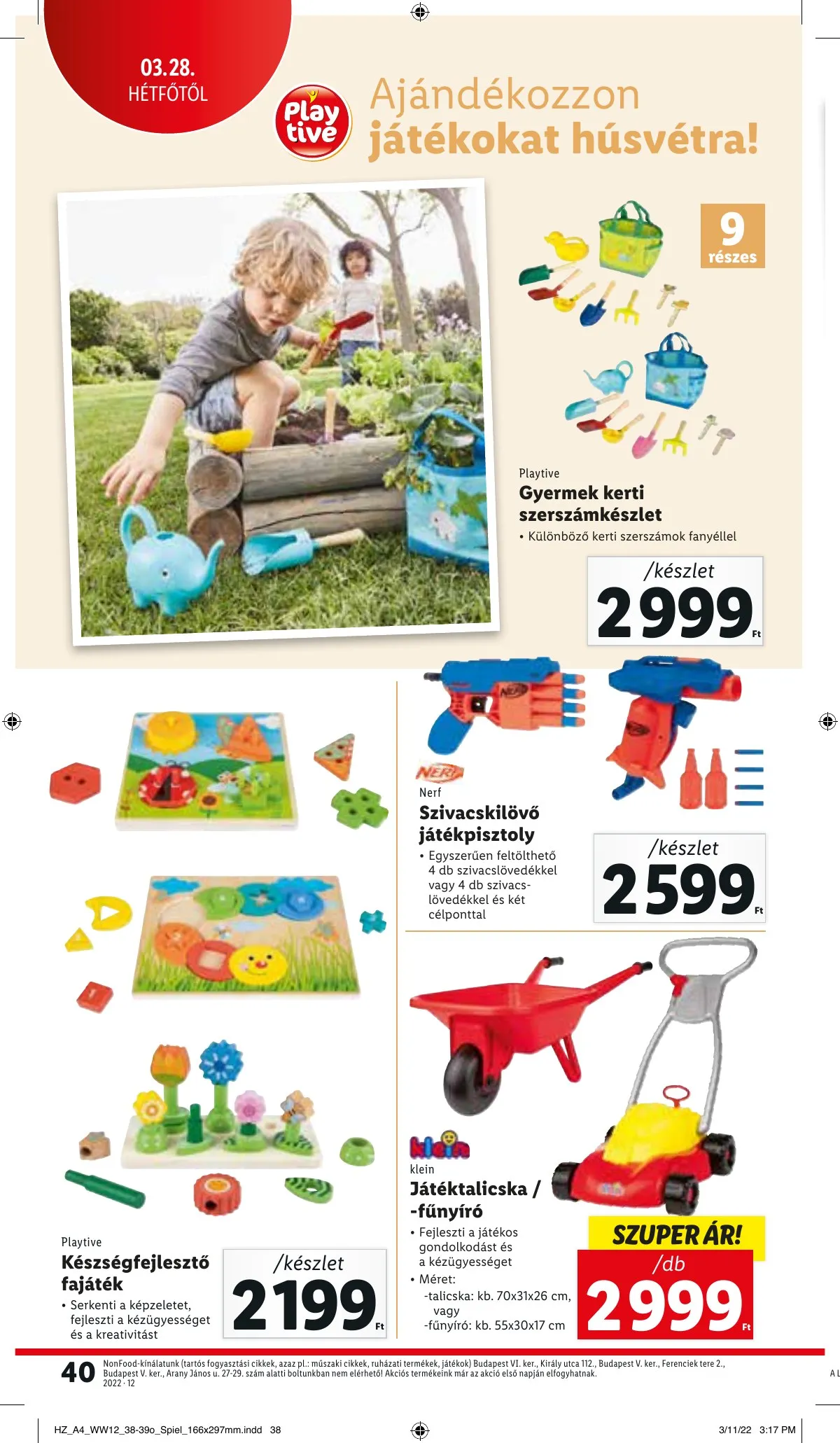 Lidl akciós újság 03.24–03.30 – 40. oldal