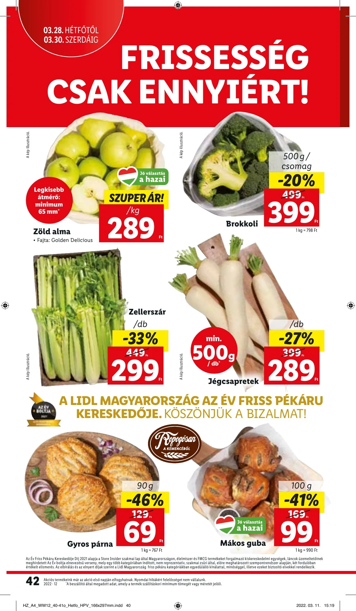 Lidl akciós újság 03.24–03.30 – 42. oldal