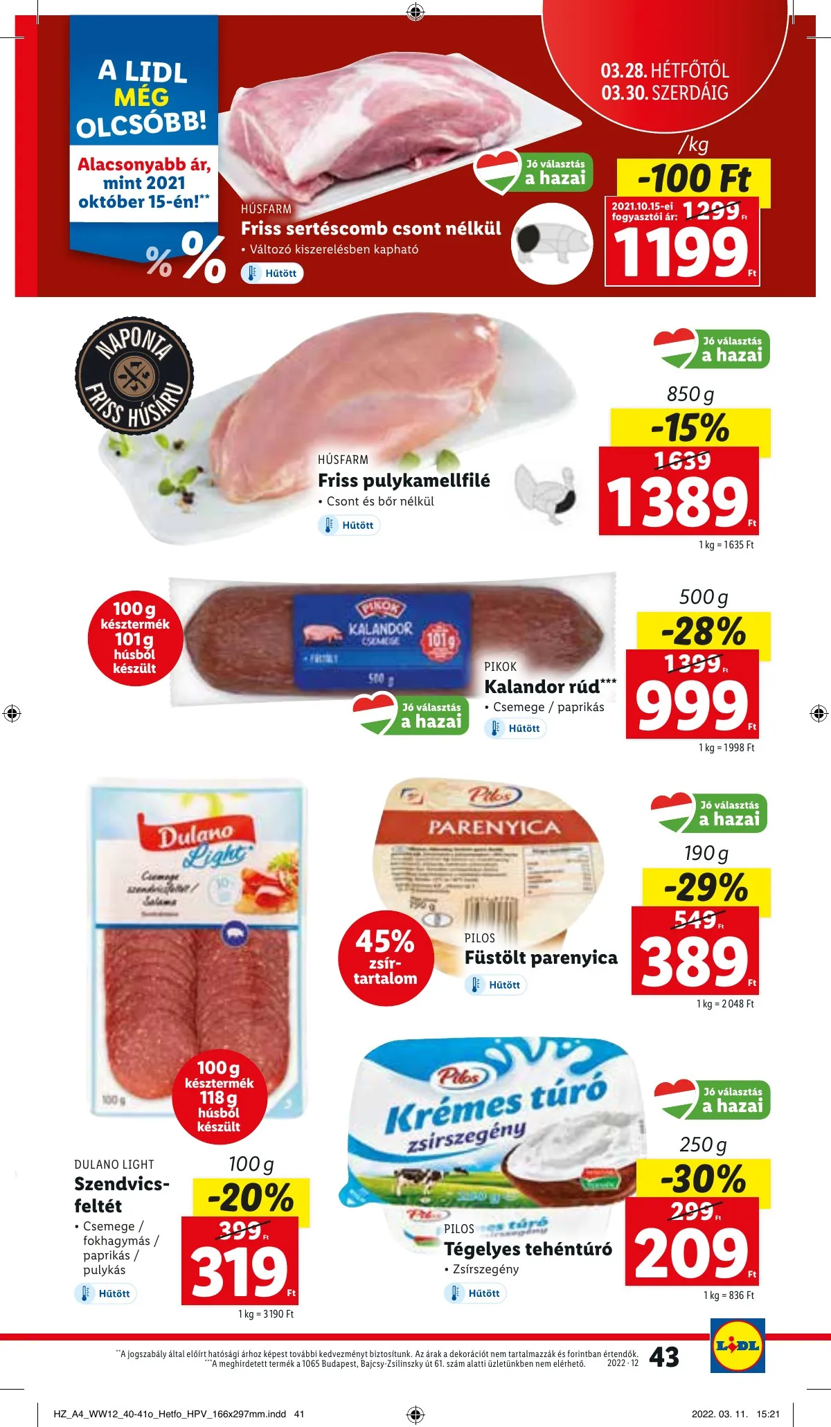 Lidl akciós újság 03.24–03.30 – 43. oldal