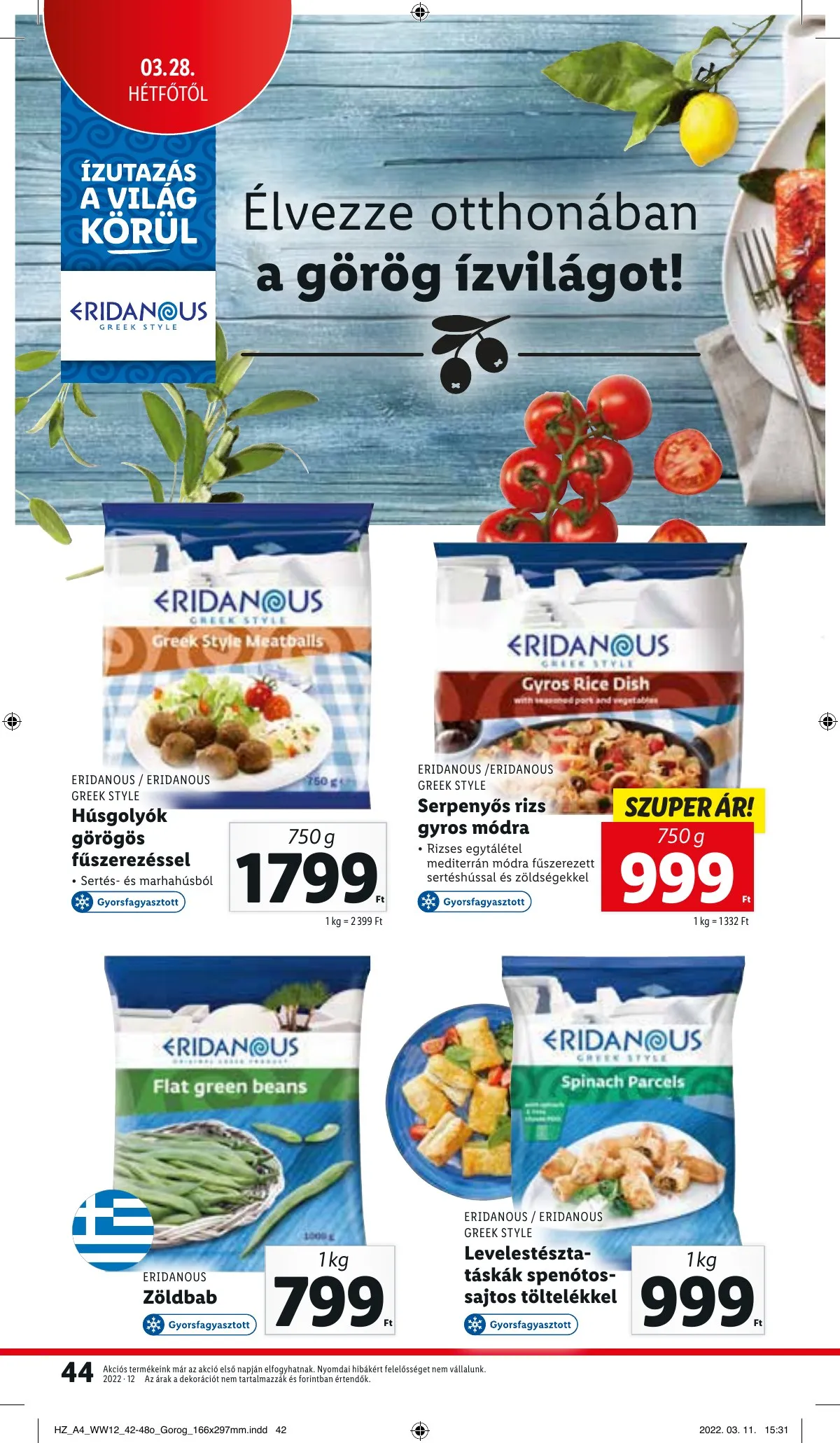 Lidl akciós újság 03.24–03.30 – 44. oldal