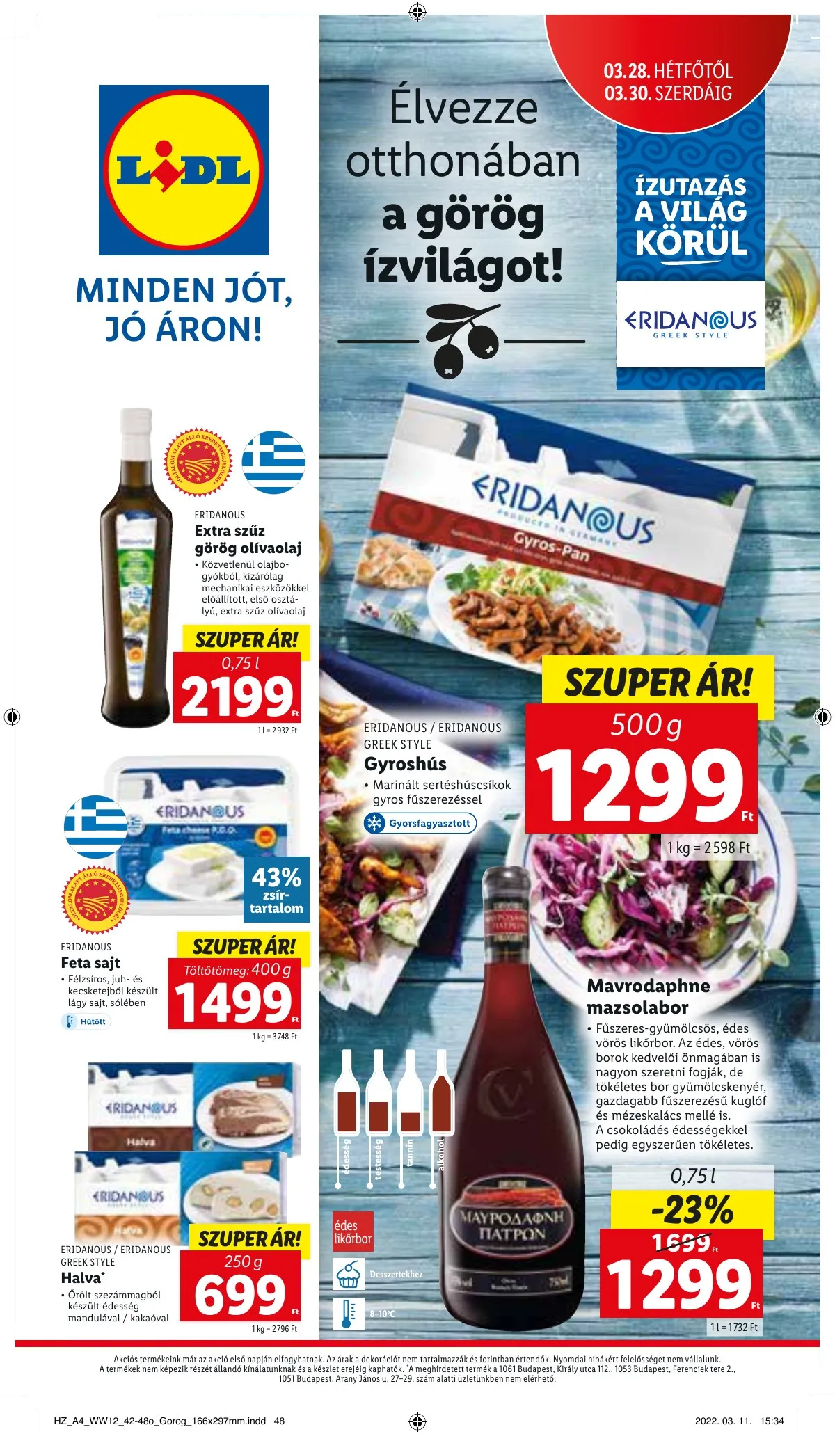 Lidl akciós újság 03.24–03.30 – 50. oldal