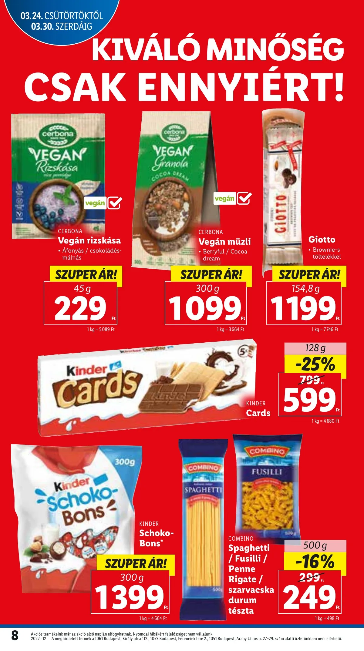 Lidl akciós újság 03.24–03.30 – 8. oldal