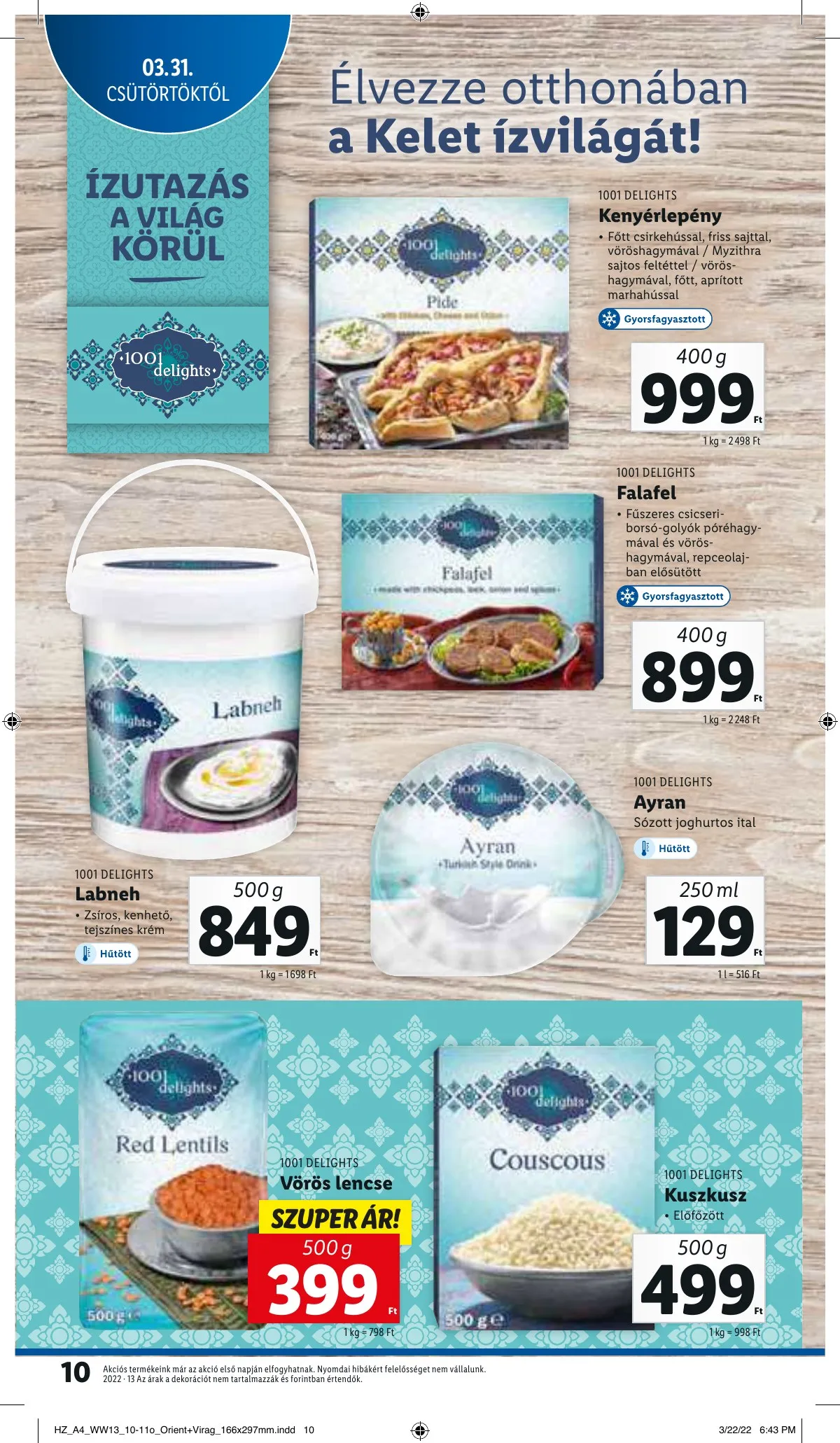 Lidl akciós újság 03.31–04.06 – 10. oldal