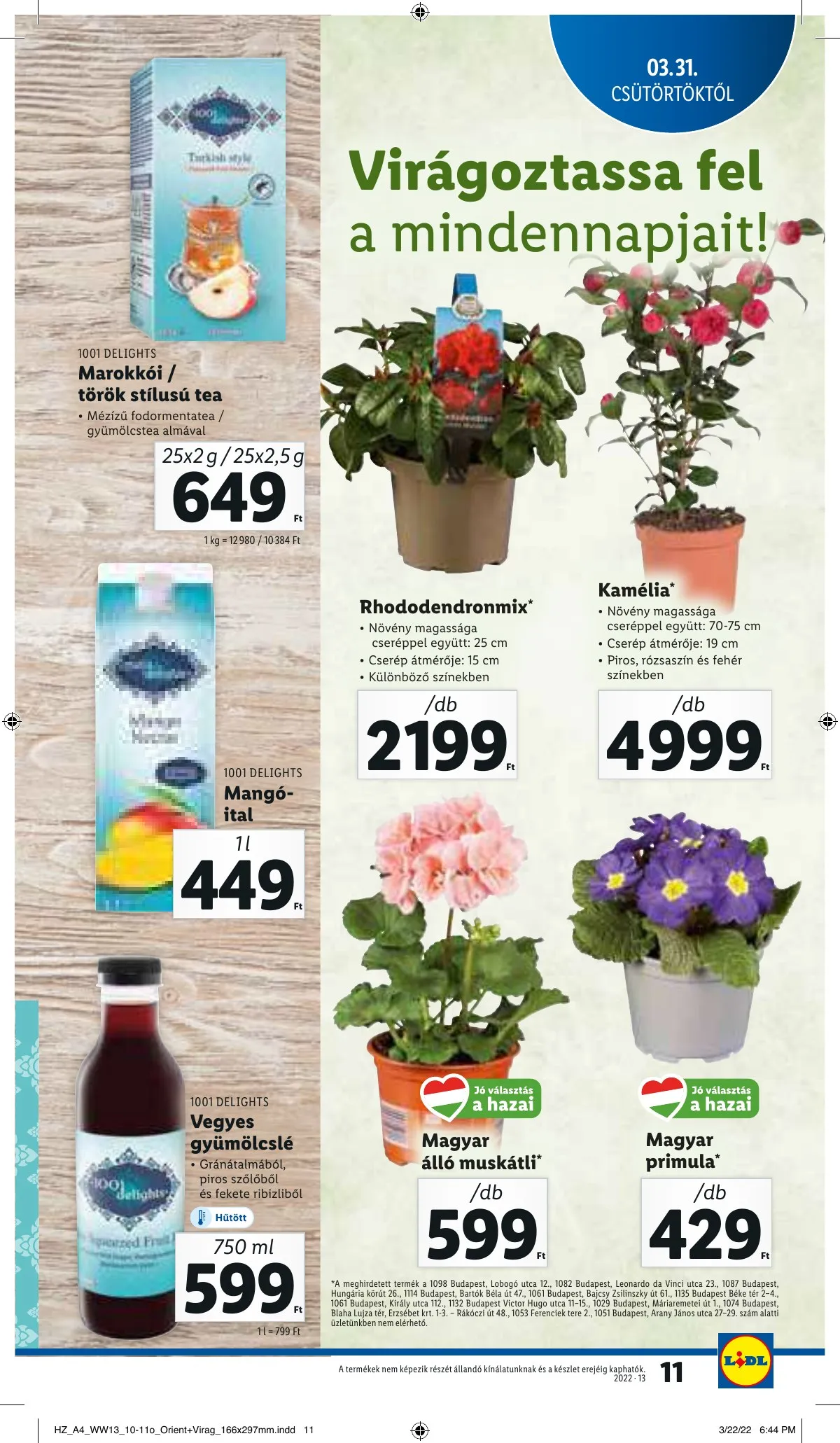 Lidl akciós újság 03.31–04.06 – 11. oldal