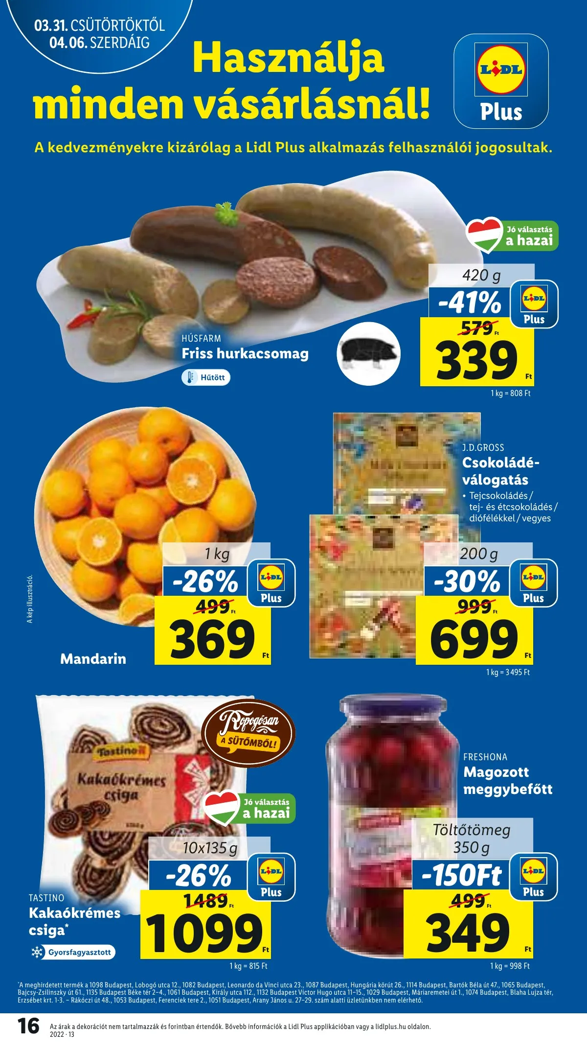 Lidl akciós újság 03.31–04.06 – 16. oldal