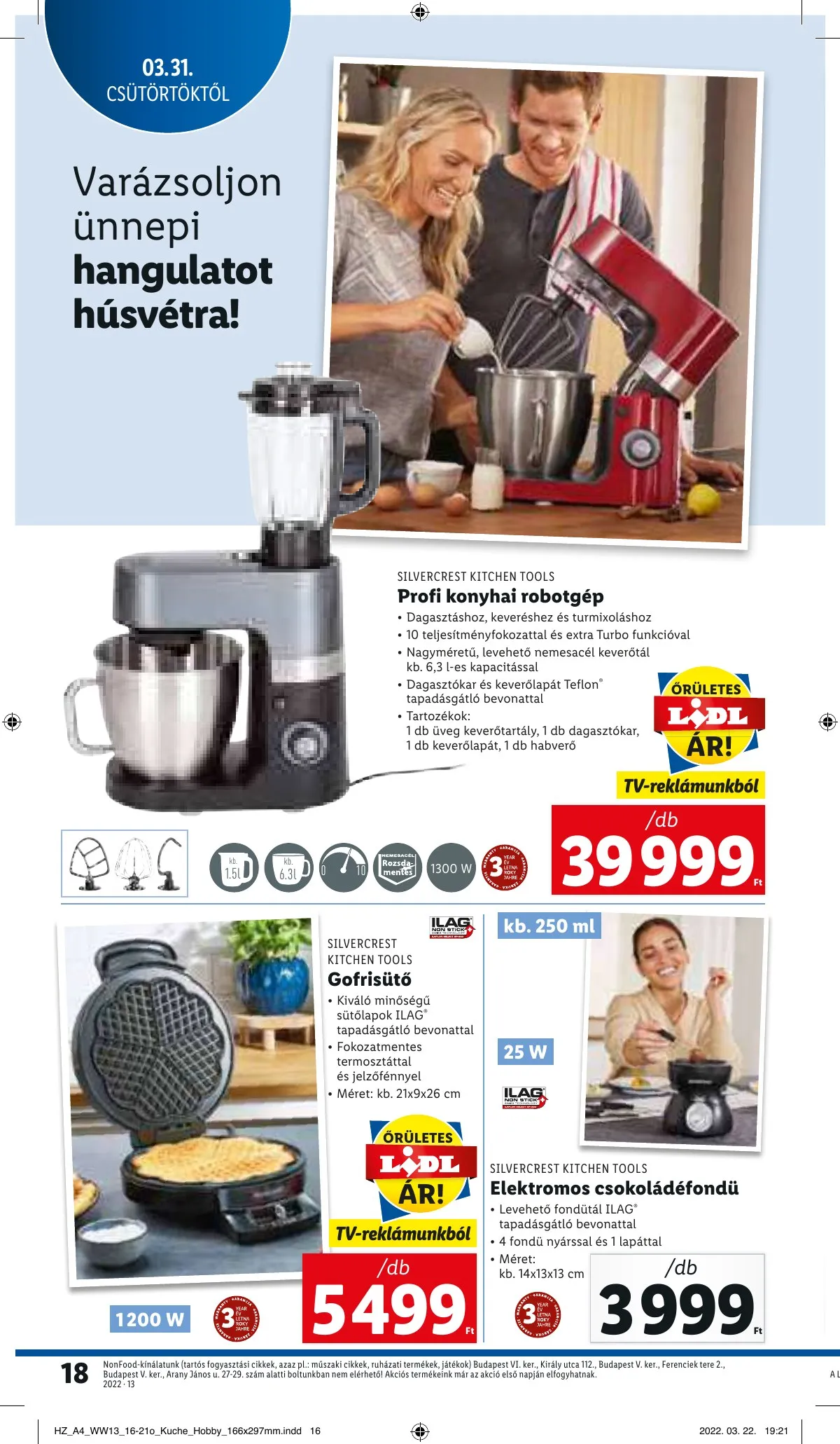 Lidl akciós újság 03.31–04.06 – 18. oldal