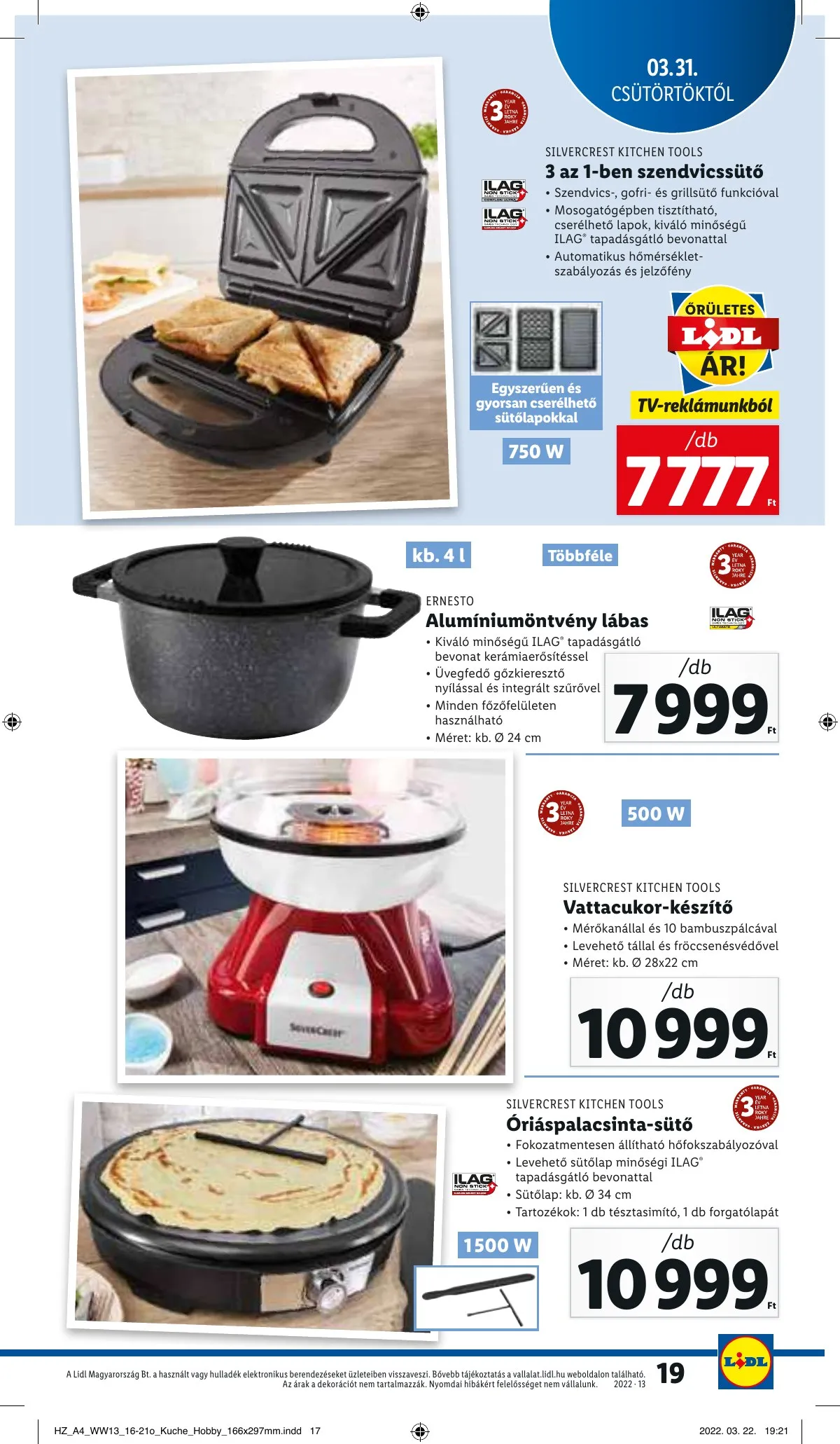 Lidl akciós újság 03.31–04.06 – 19. oldal