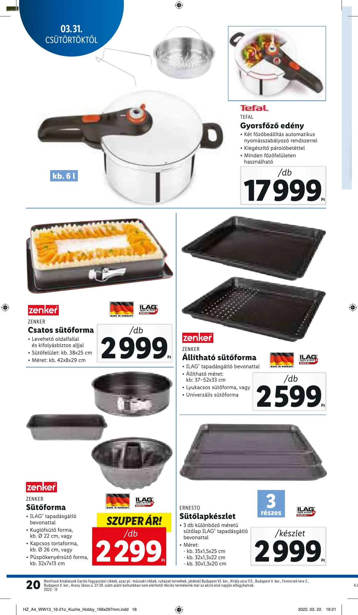 Lidl akciós újság 03.31–04.06 – 20. oldal