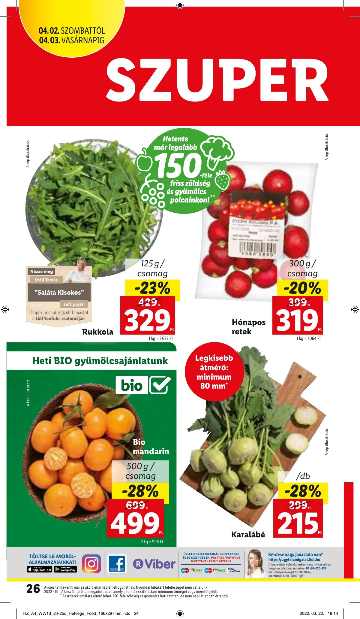 Lidl akciós újság 03.31–04.06 – 26. oldal