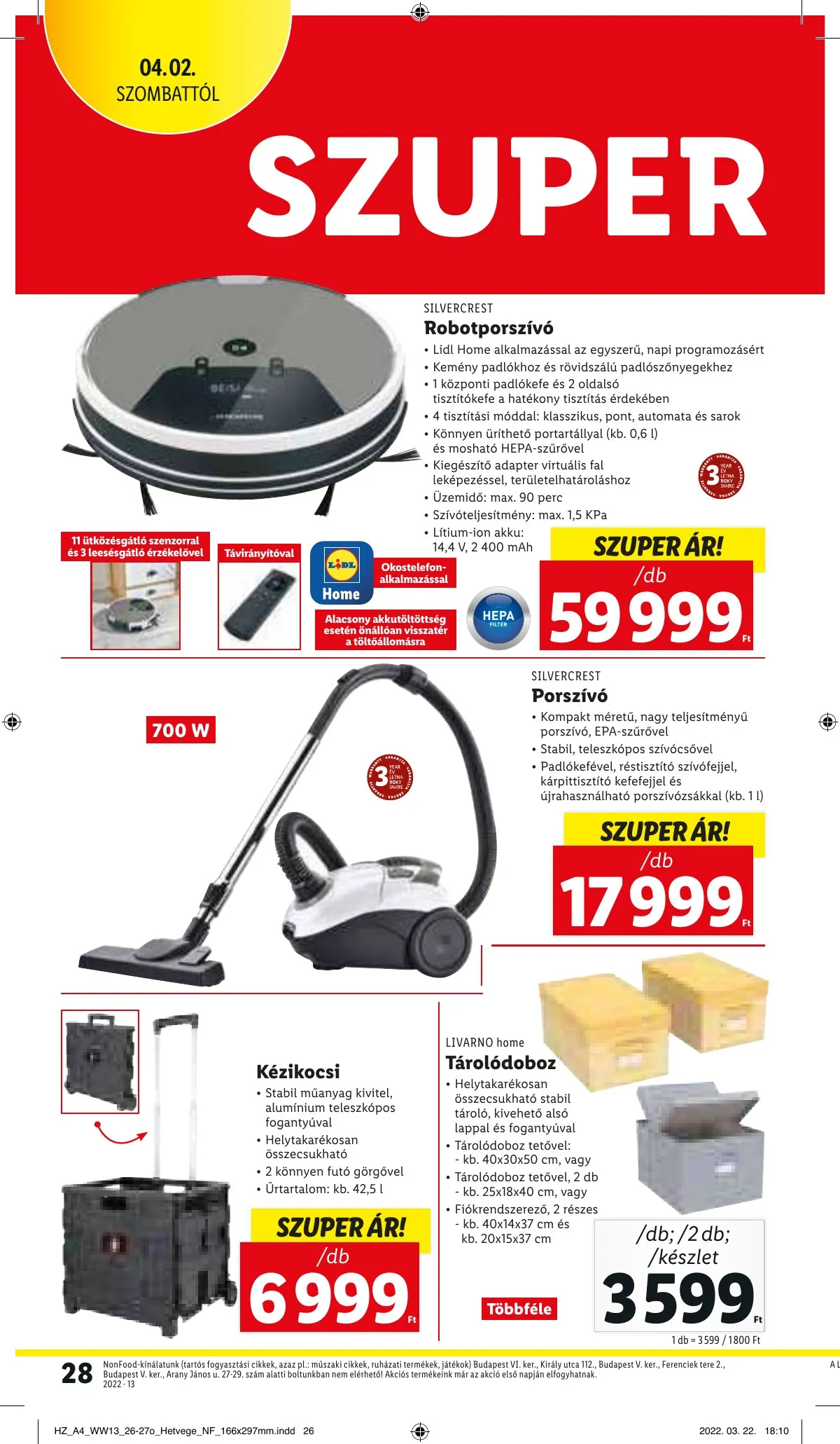 Lidl akciós újság 03.31–04.06 – 28. oldal