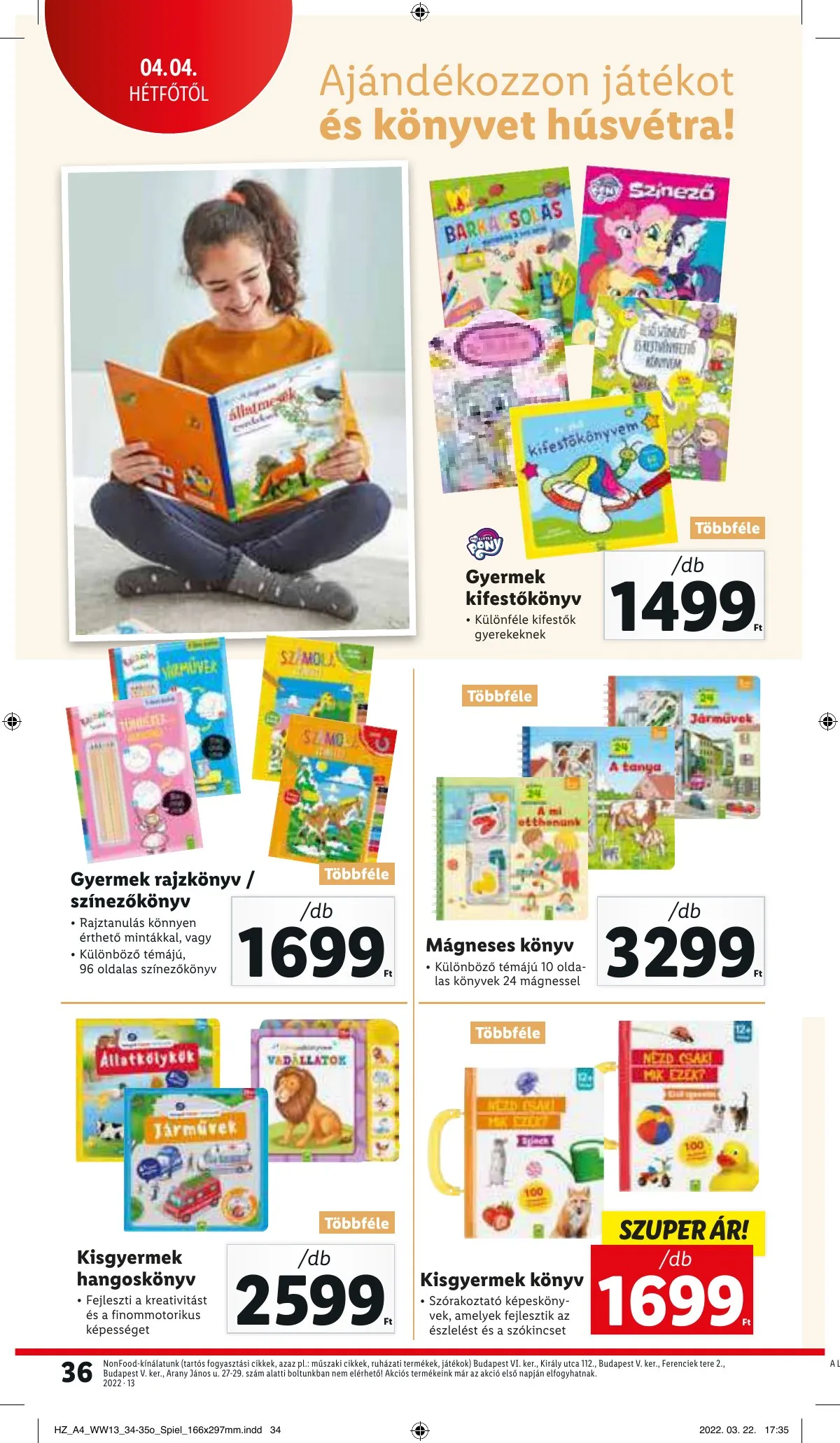 Lidl akciós újság 03.31–04.06 – 36. oldal