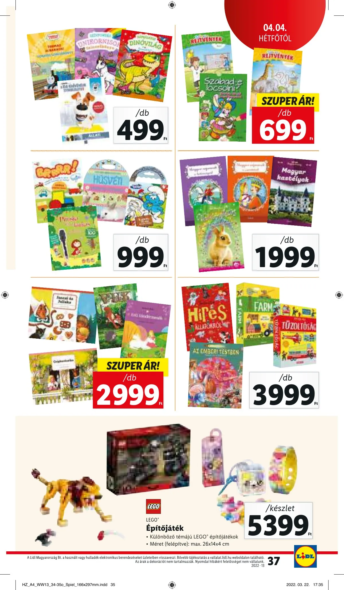 Lidl akciós újság 03.31–04.06 – 37. oldal