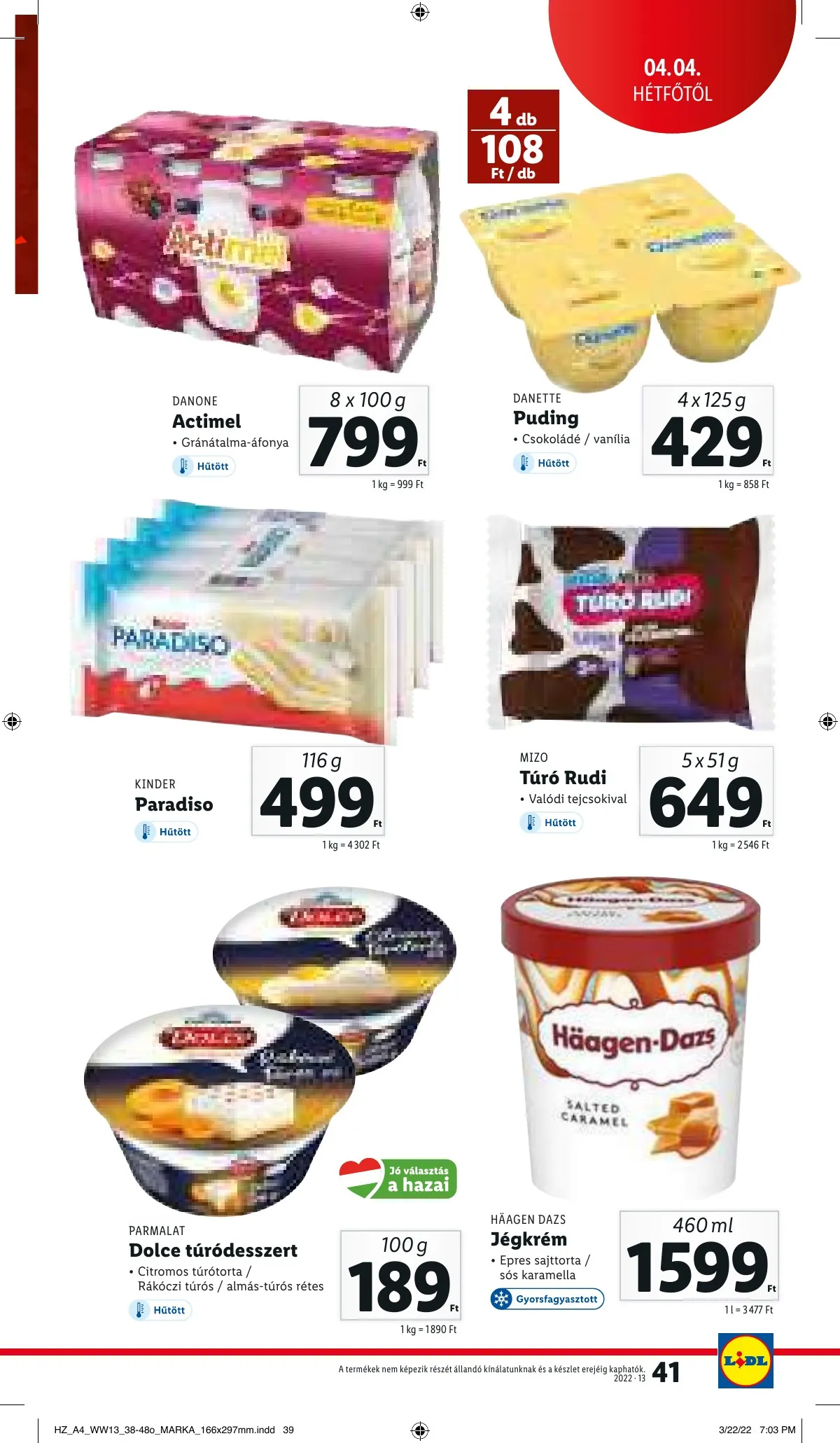 Lidl akciós újság 03.31–04.06 – 41. oldal