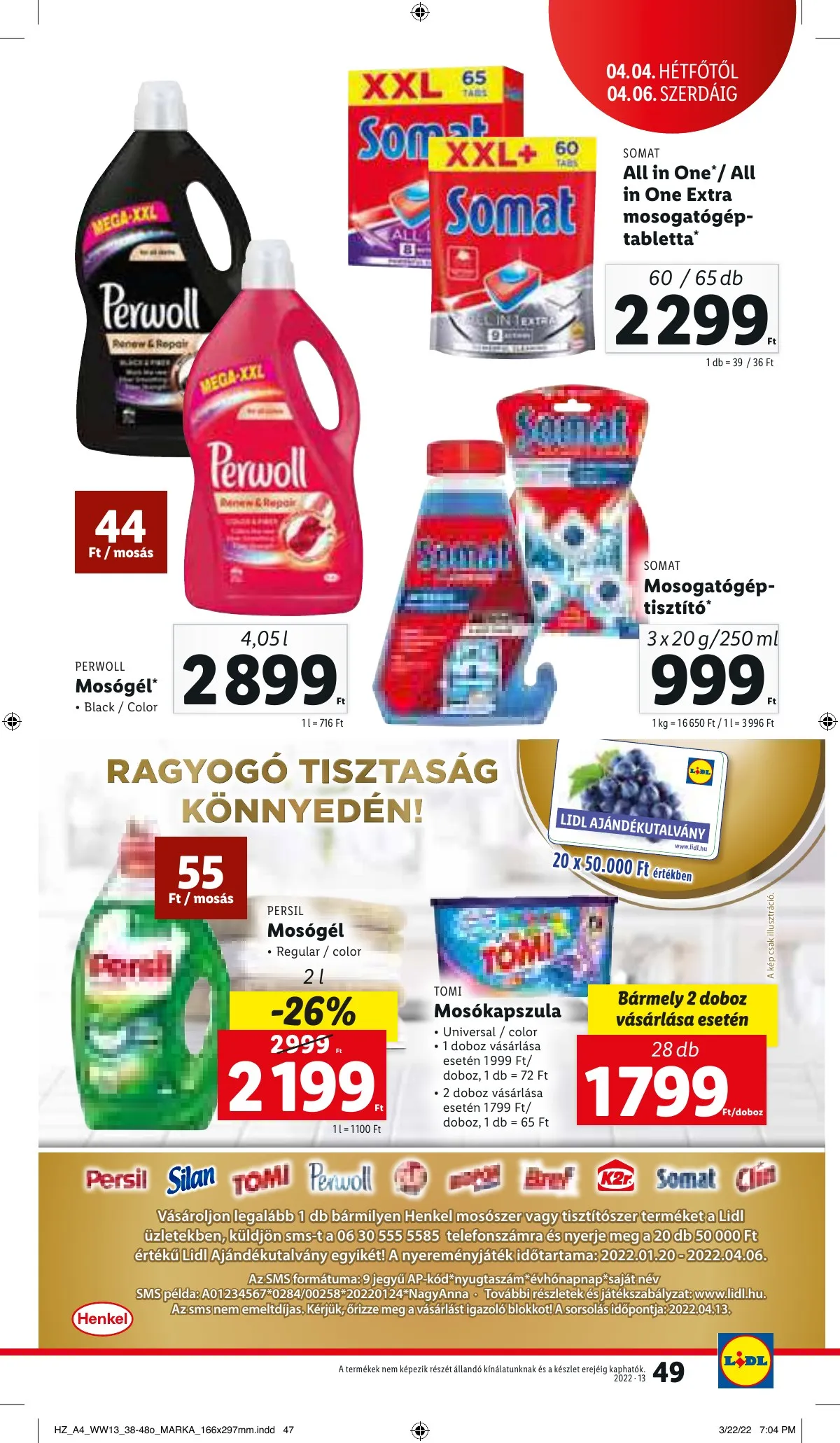 Lidl akciós újság 03.31–04.06 – 49. oldal