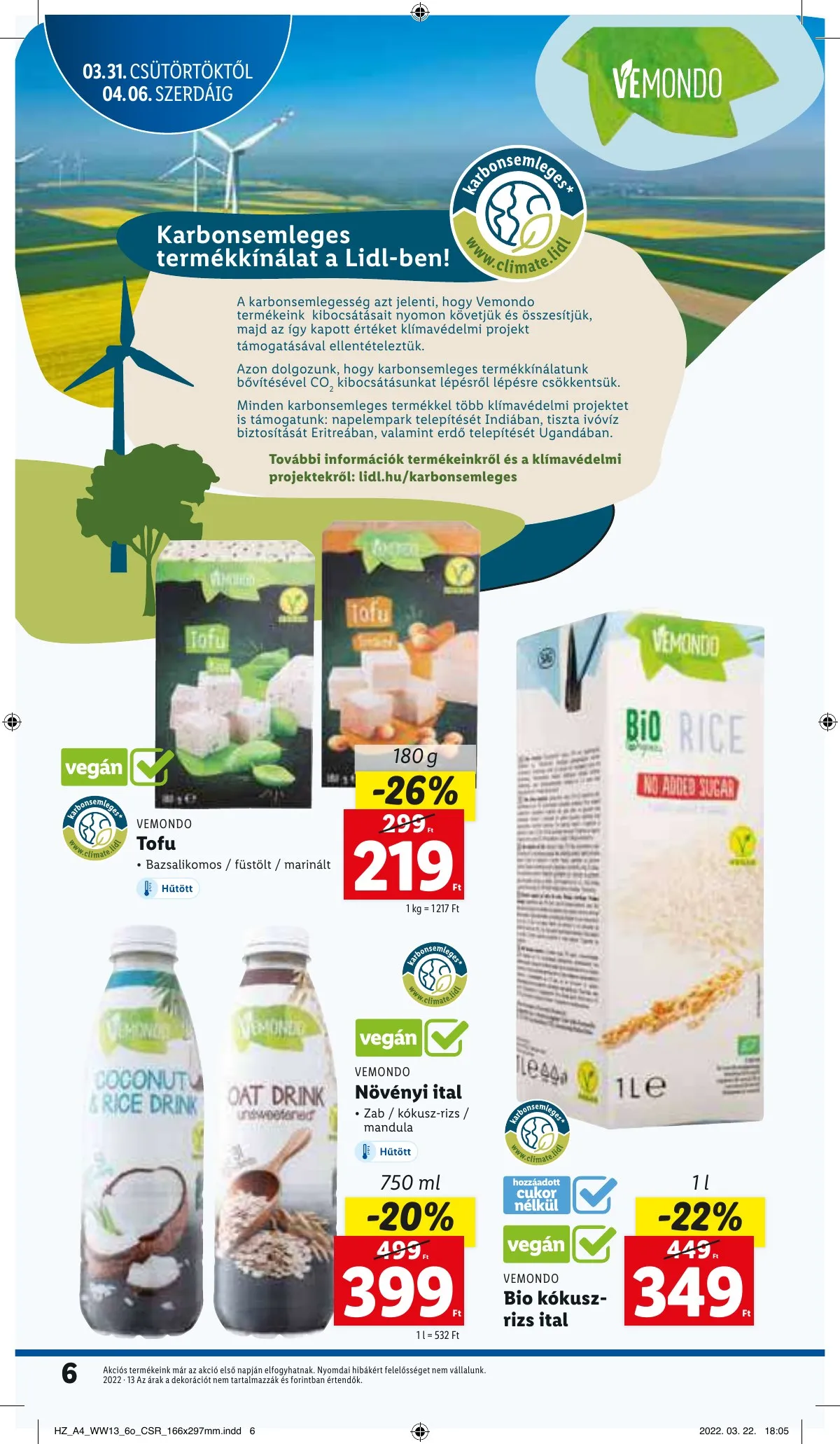 Lidl akciós újság 03.31–04.06 – 6. oldal