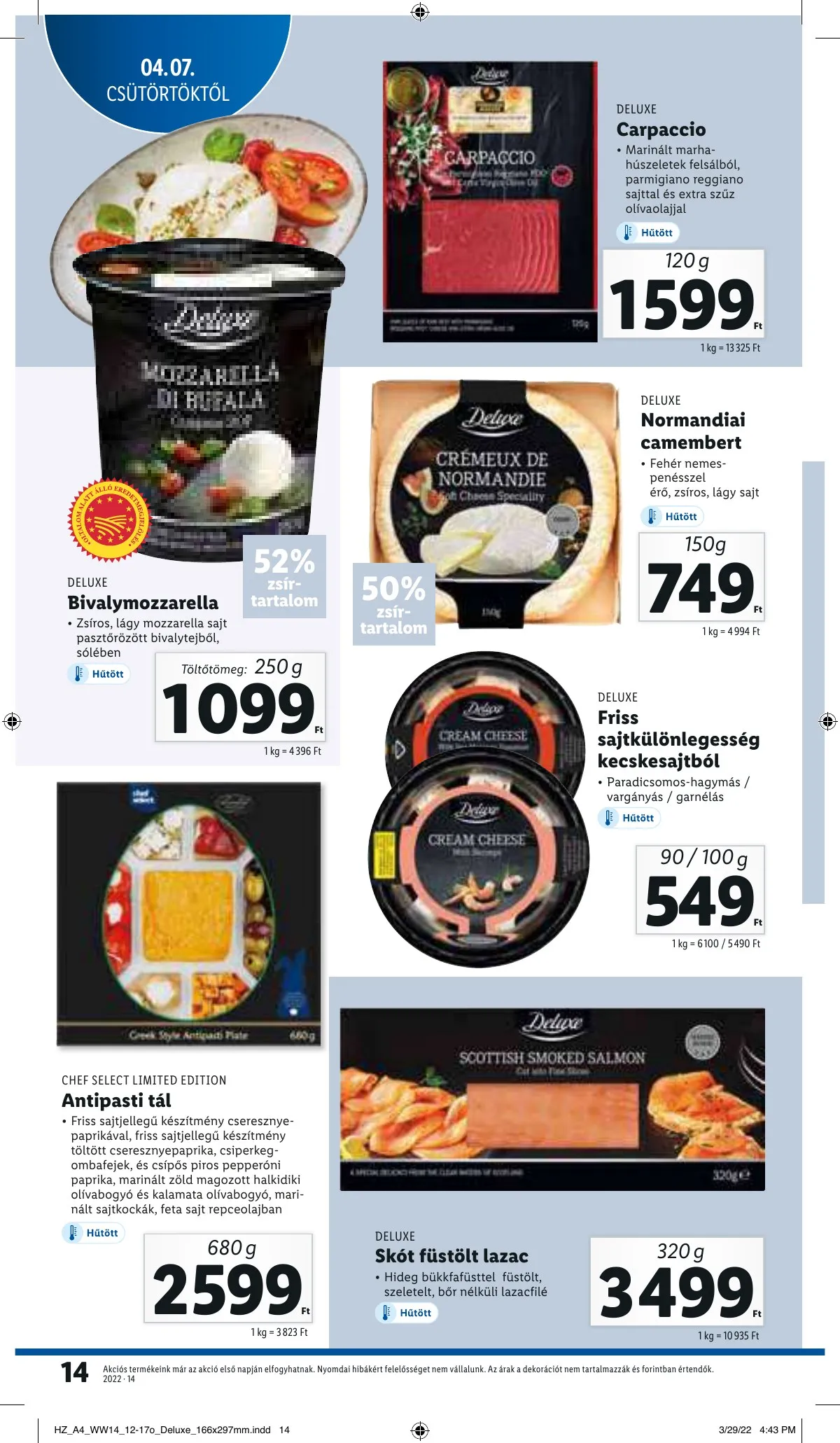 Lidl akciós újság 04.07–04.12 – 14. oldal