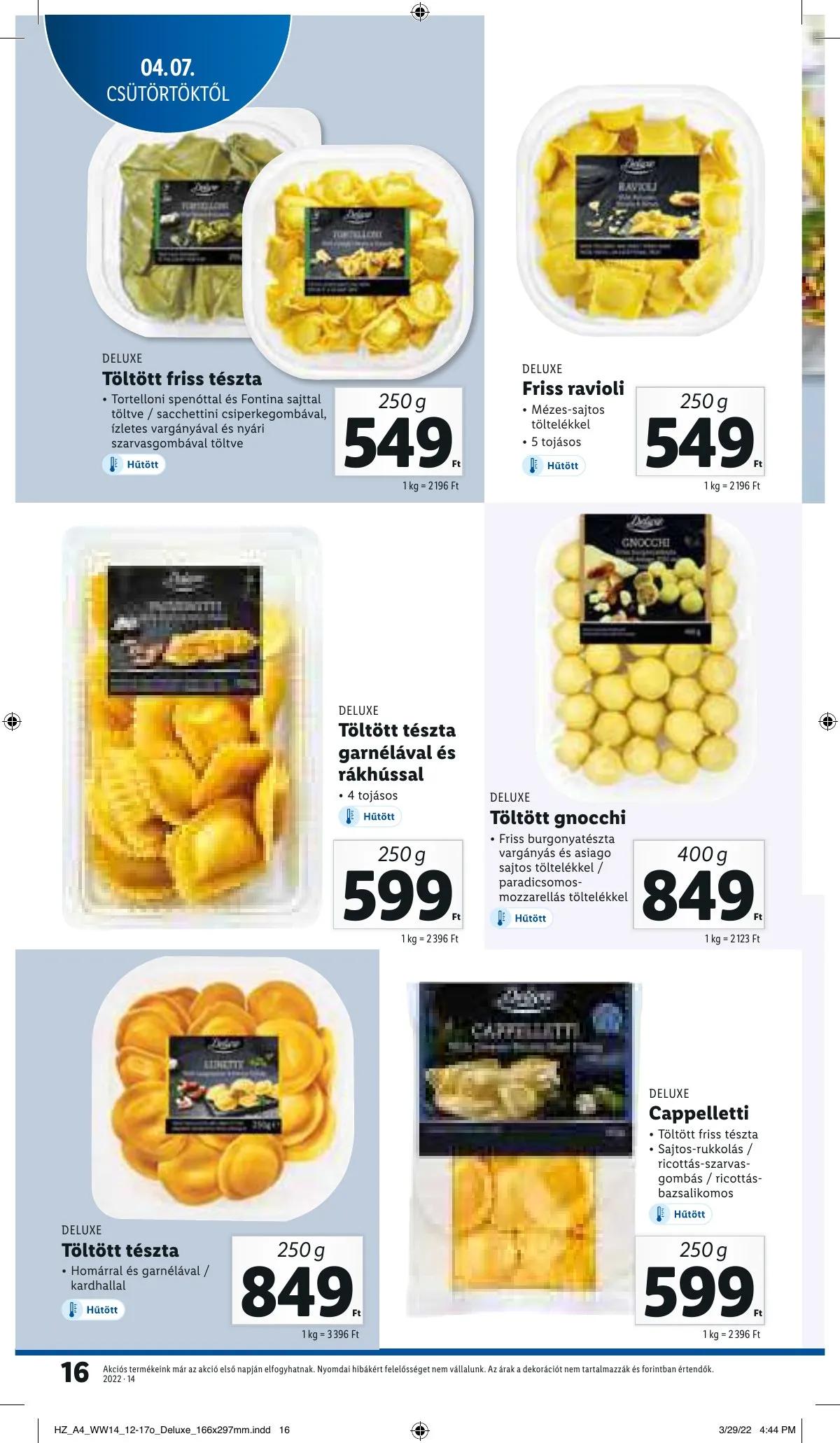 Lidl akciós újság 04.07–04.12 – 16. oldal
