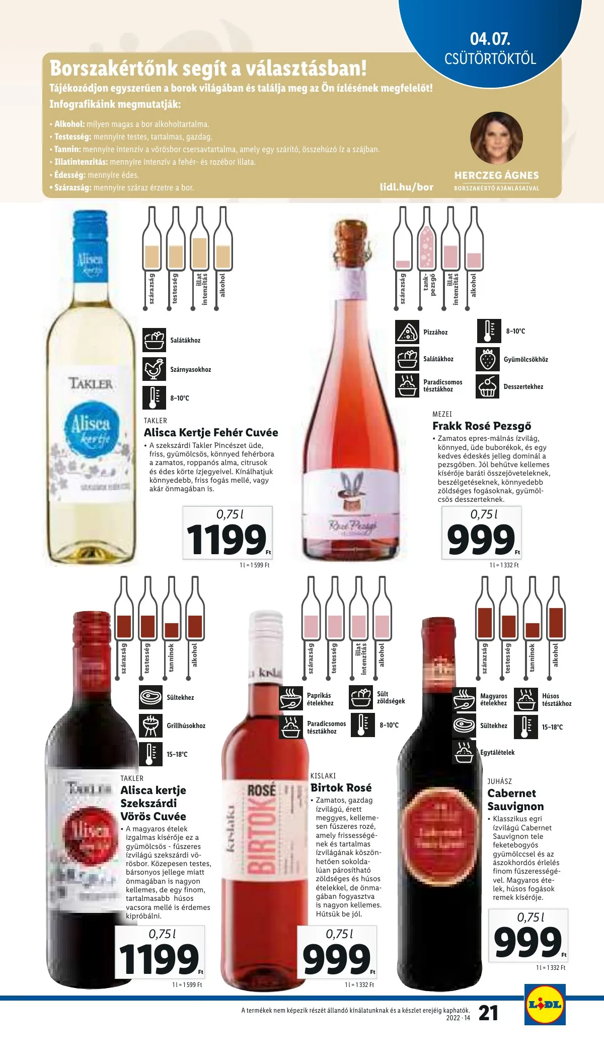 Lidl akciós újság 04.07–04.12 – 21. oldal