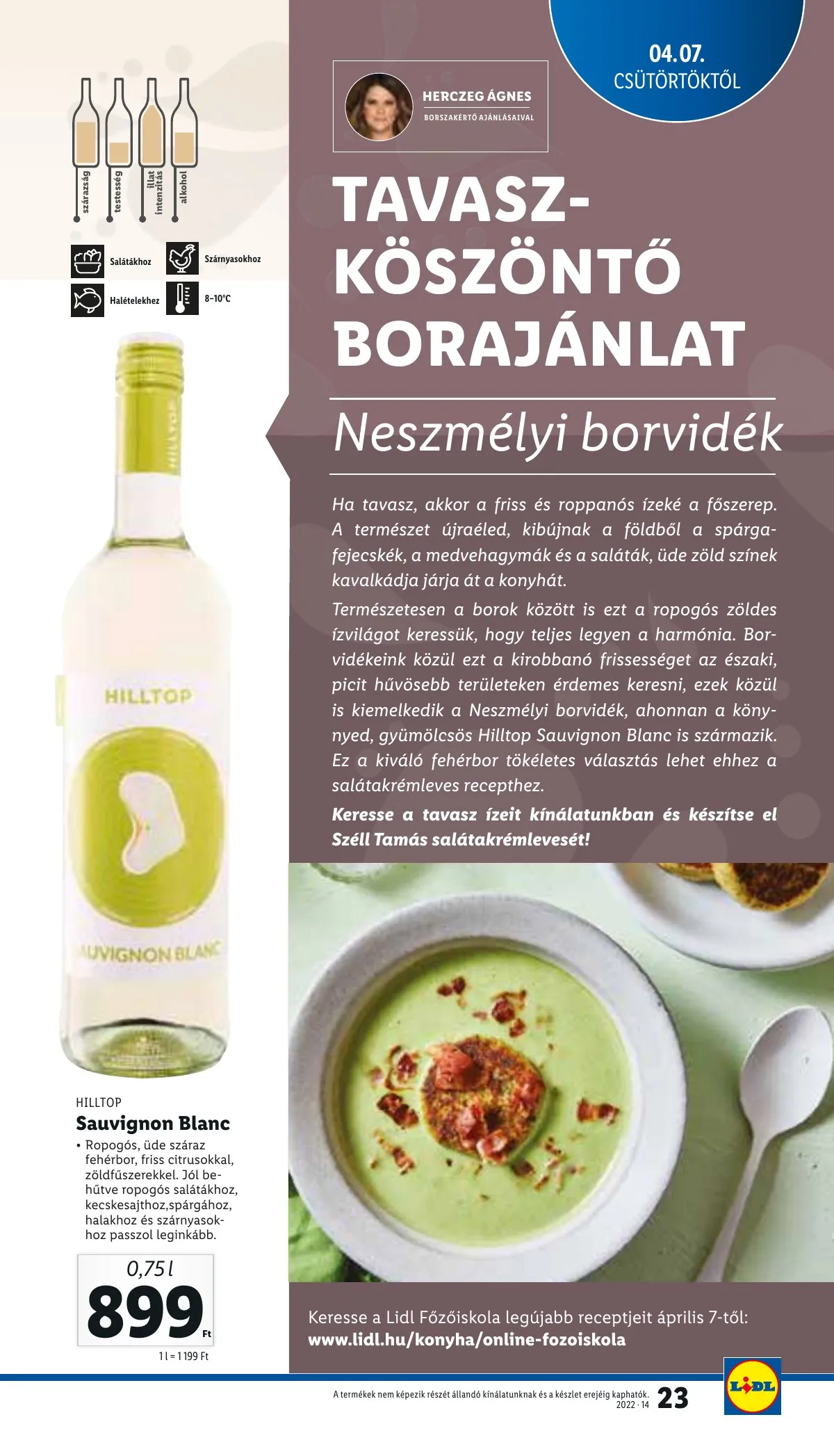 Lidl akciós újság 04.07–04.12 – 23. oldal