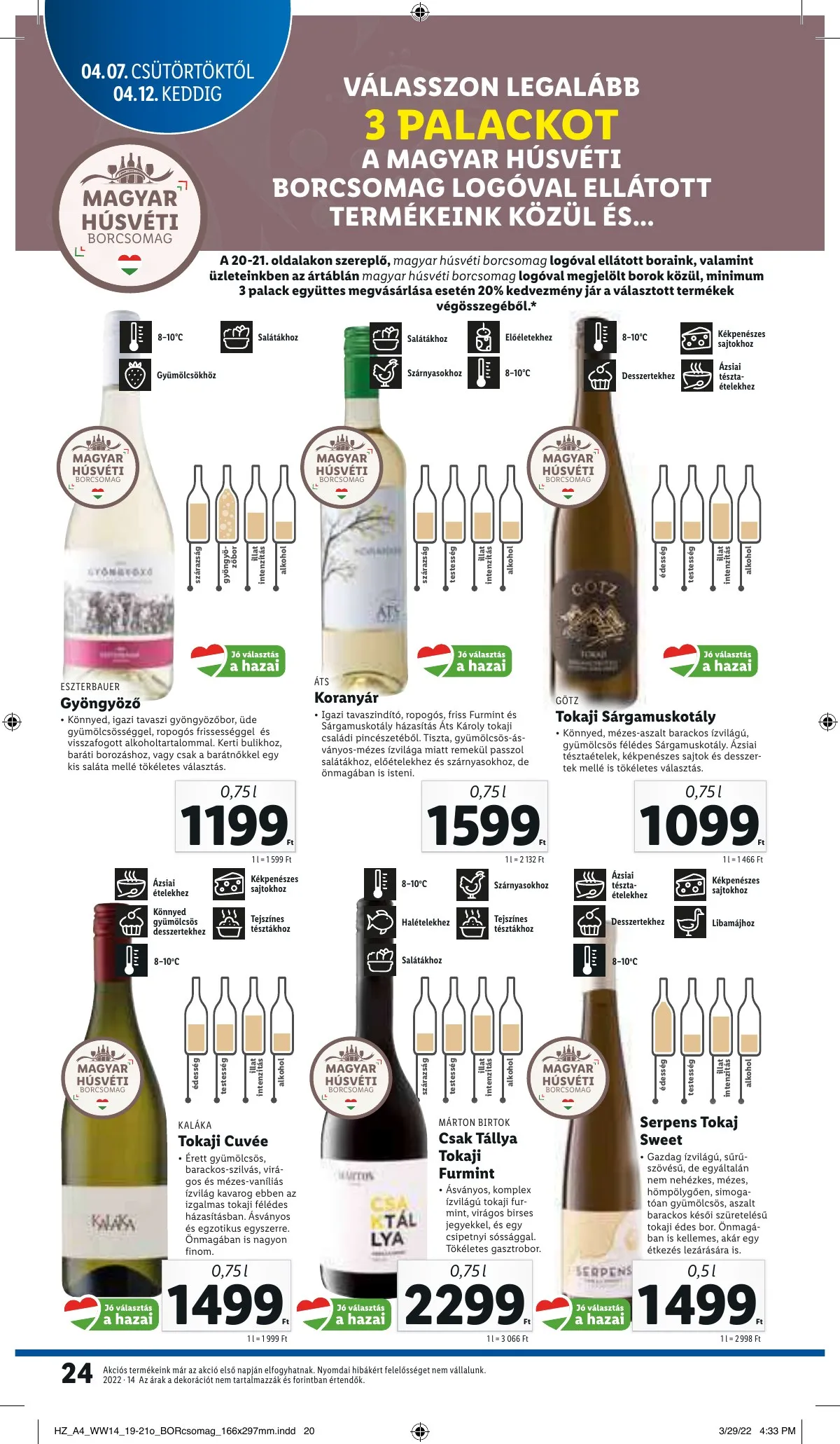 Lidl akciós újság 04.07–04.12 – 24. oldal