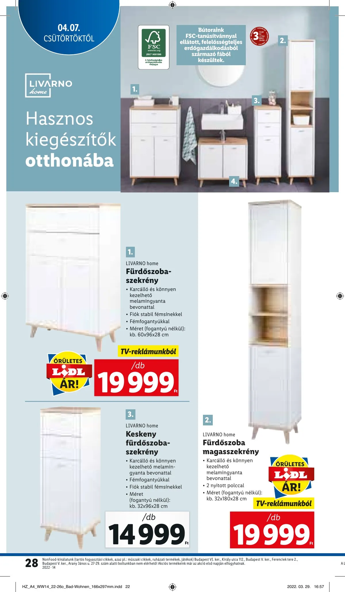 Lidl akciós újság 04.07–04.12 – 28. oldal