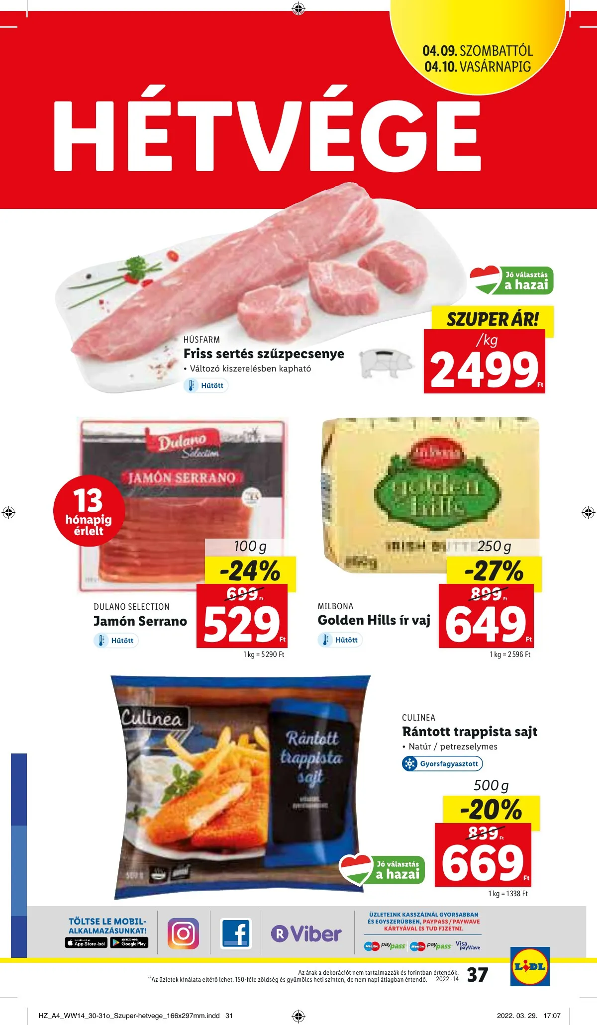 Lidl akciós újság 04.07–04.12 – 37. oldal
