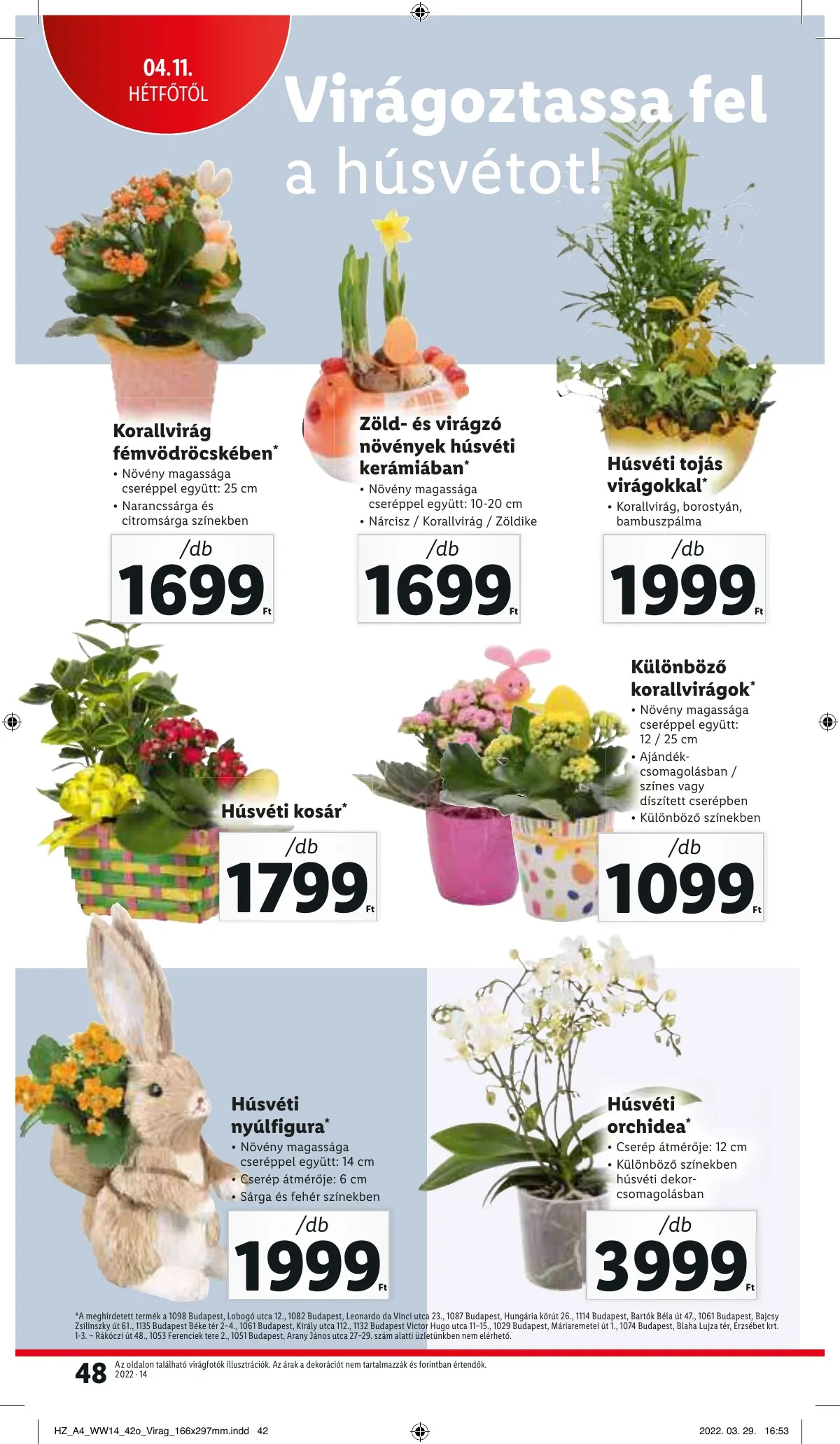 Lidl akciós újság 04.07–04.12 – 48. oldal