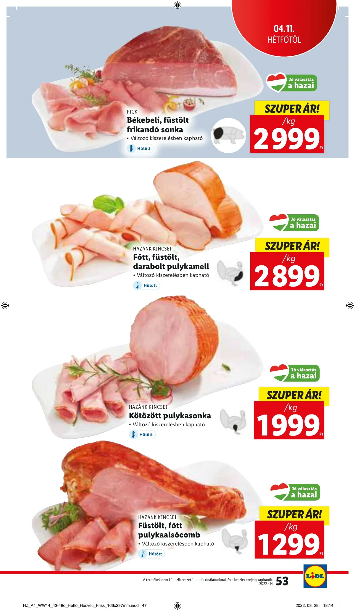 Lidl akciós újság 04.07–04.12 – 53. oldal