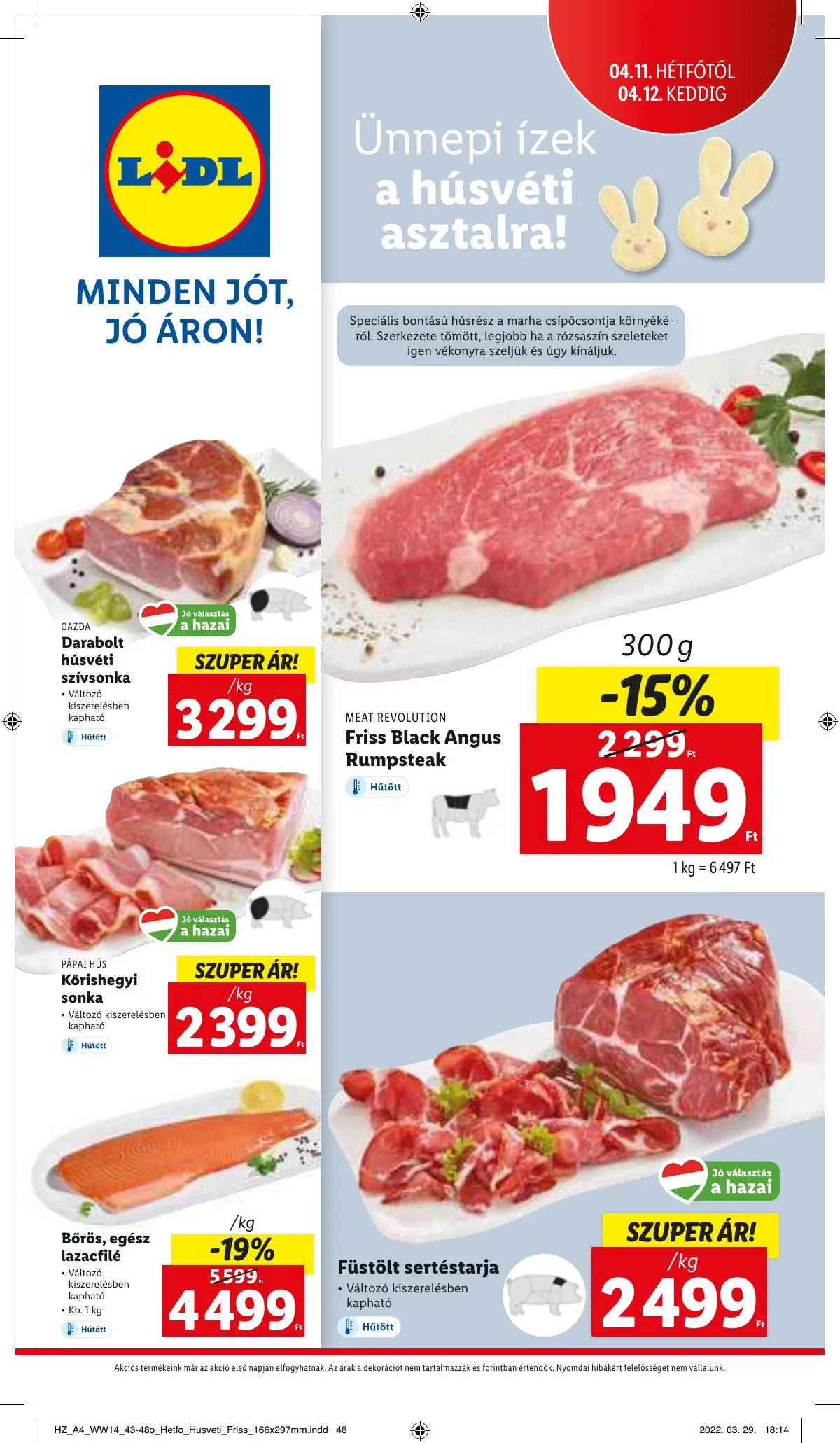 Lidl akciós újság 04.07–04.12 – 54. oldal