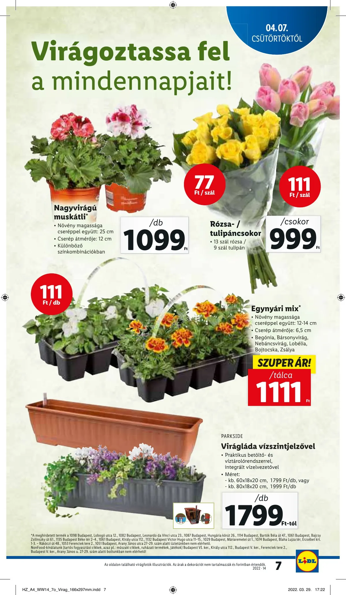 Lidl akciós újság 04.07–04.12 – 7. oldal
