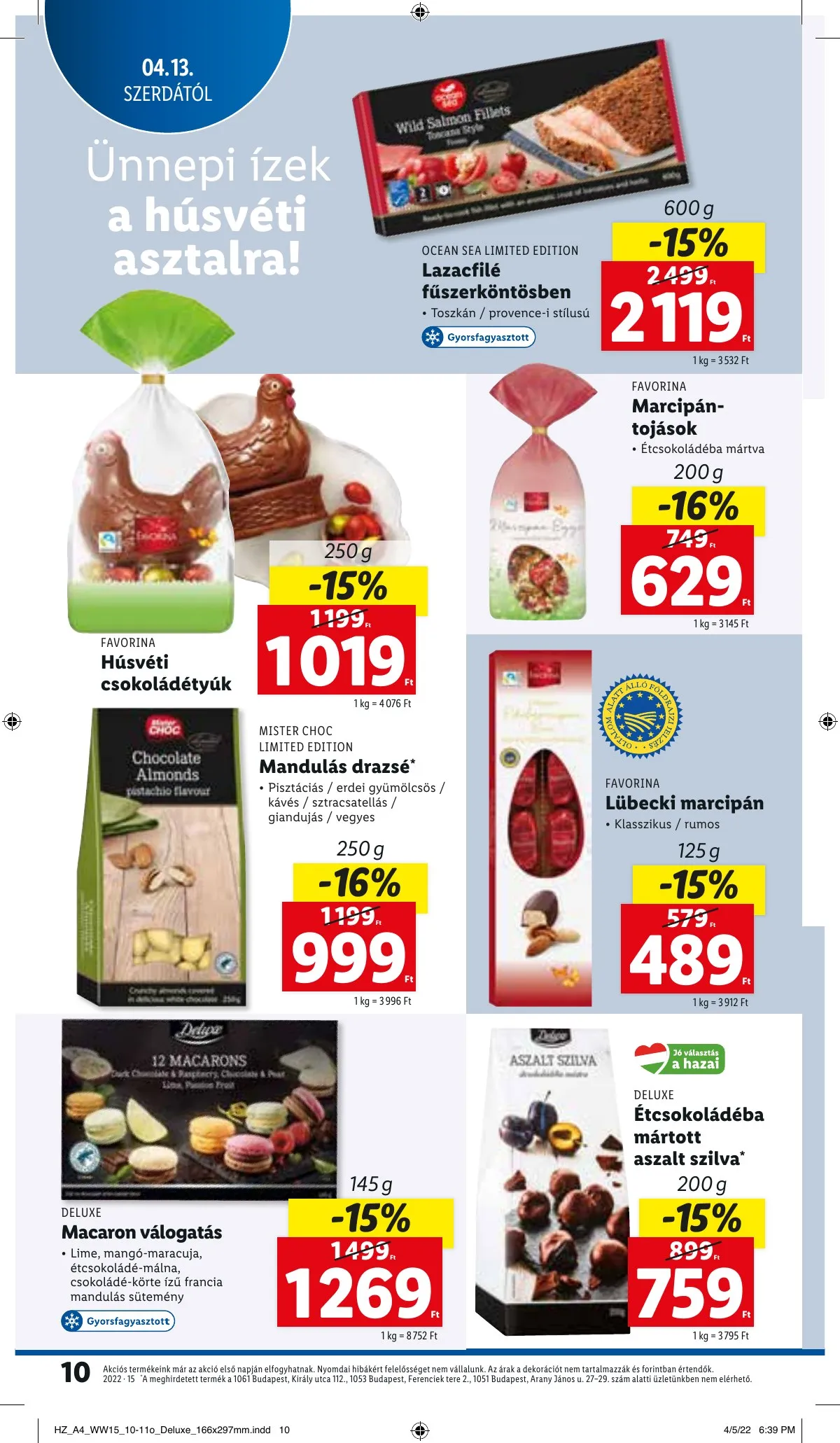 Lidl akciós újság 04.13–04.20 – 10. oldal