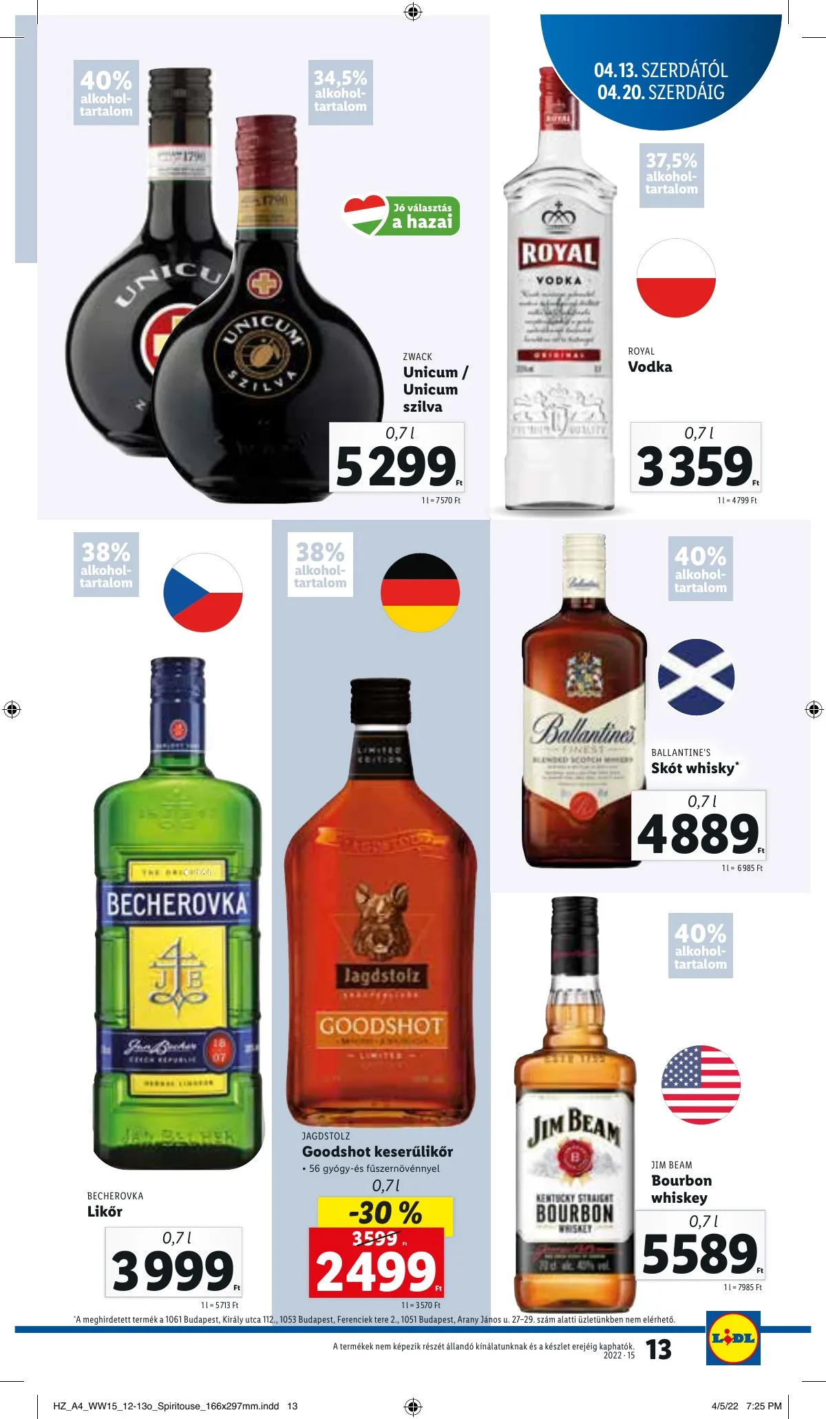 Lidl akciós újság 04.13–04.20 – 13. oldal