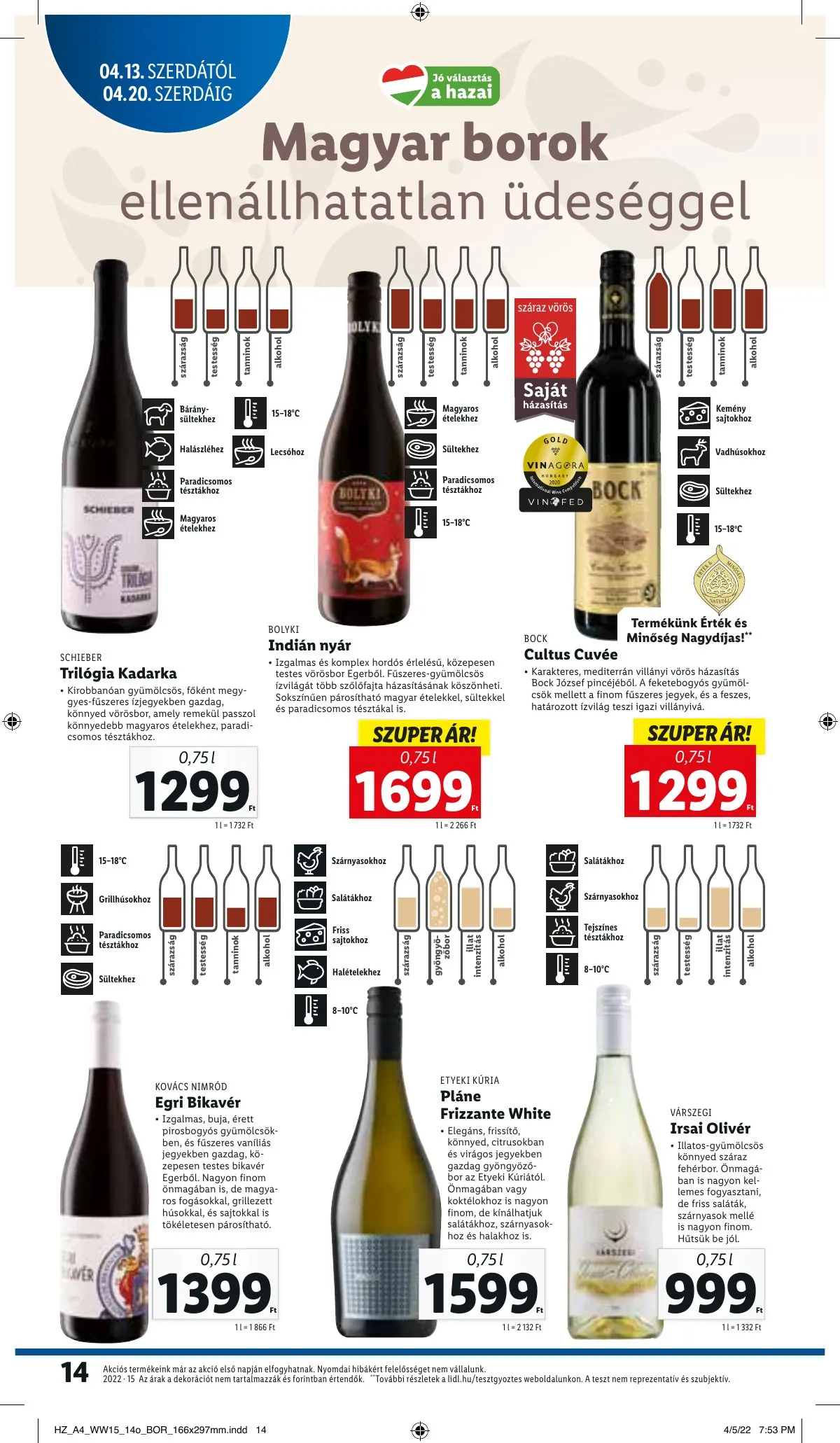 Lidl akciós újság 04.13–04.20 – 14. oldal
