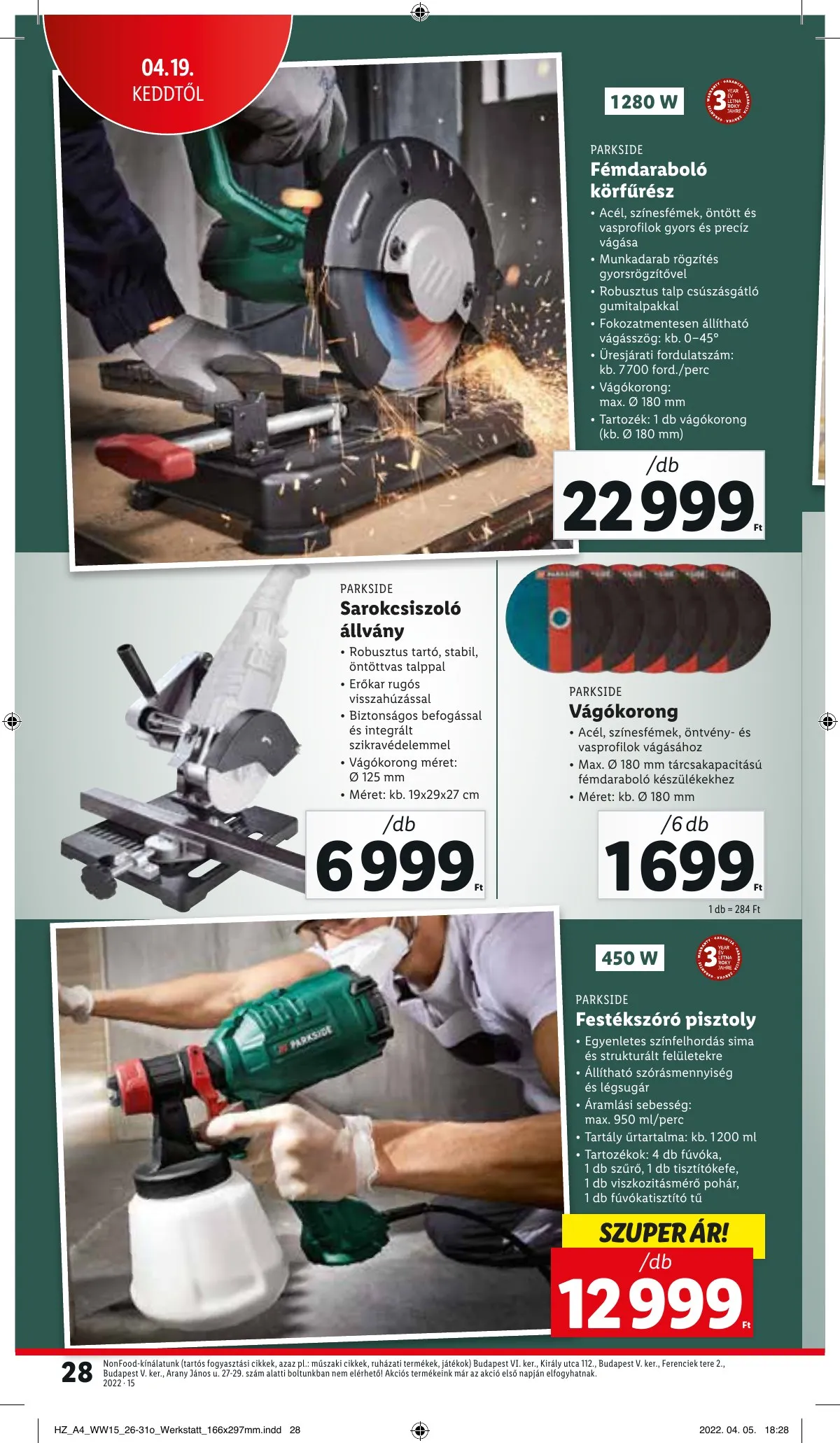 Lidl akciós újság 04.13–04.20 – 28. oldal
