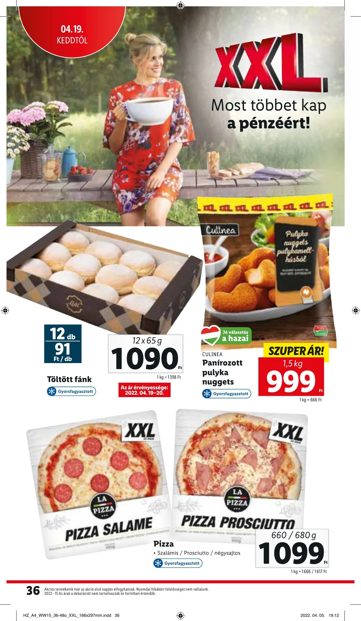 Lidl akciós újság 04.13–04.20 – 36. oldal