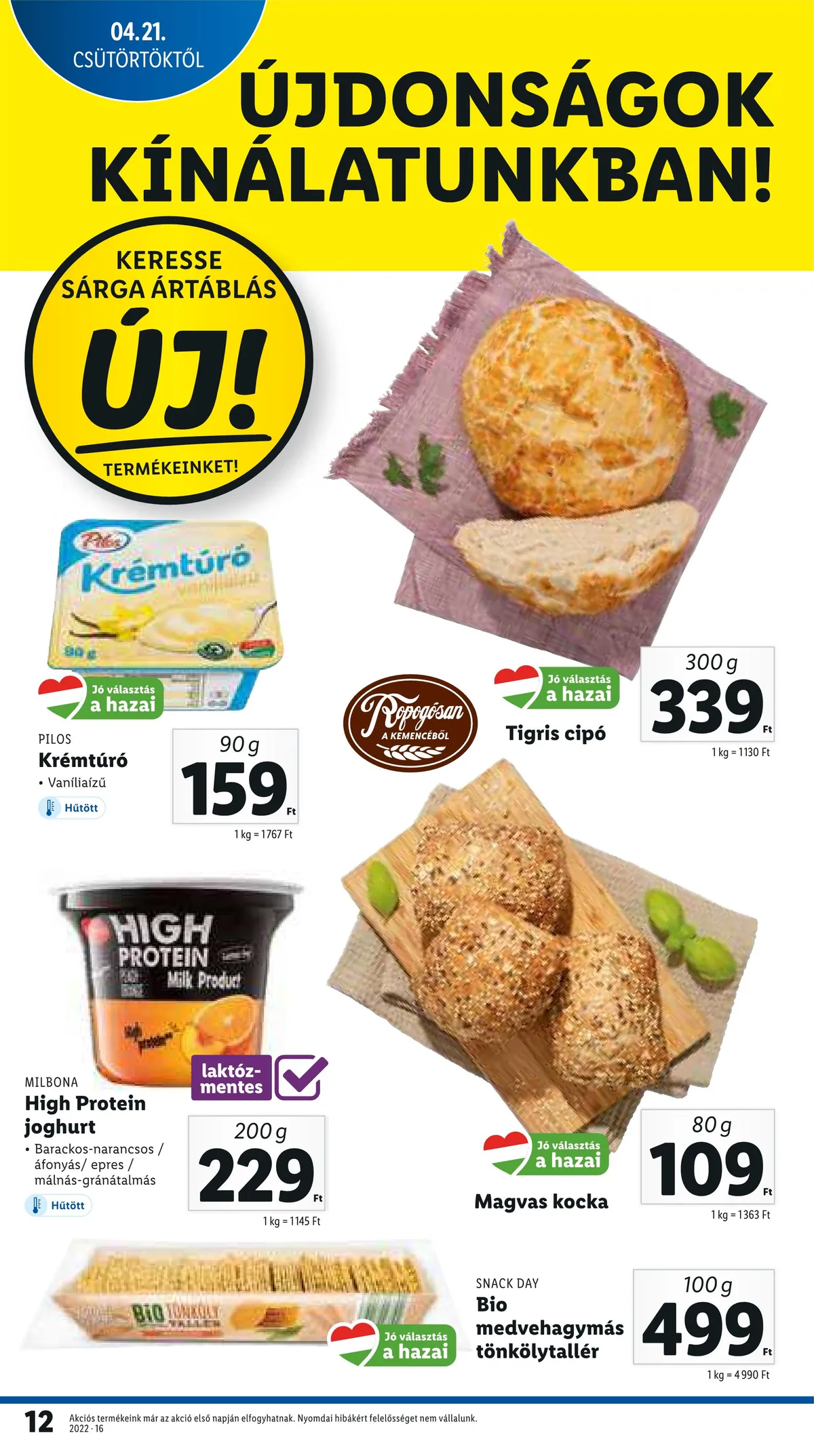 Lidl akciós újság 04.21–04.27 – 12. oldal