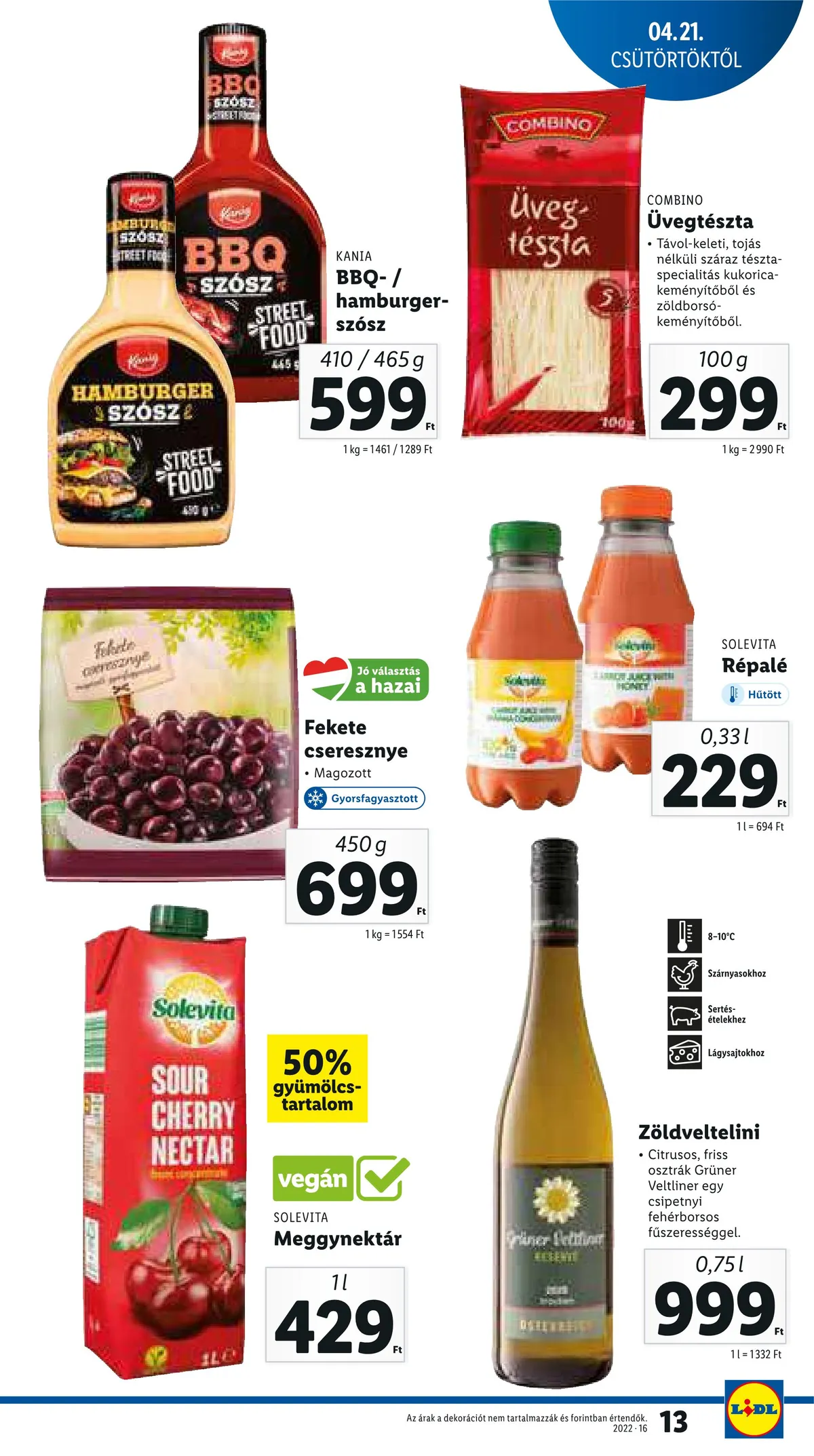 Lidl akciós újság 04.21–04.27 – 13. oldal