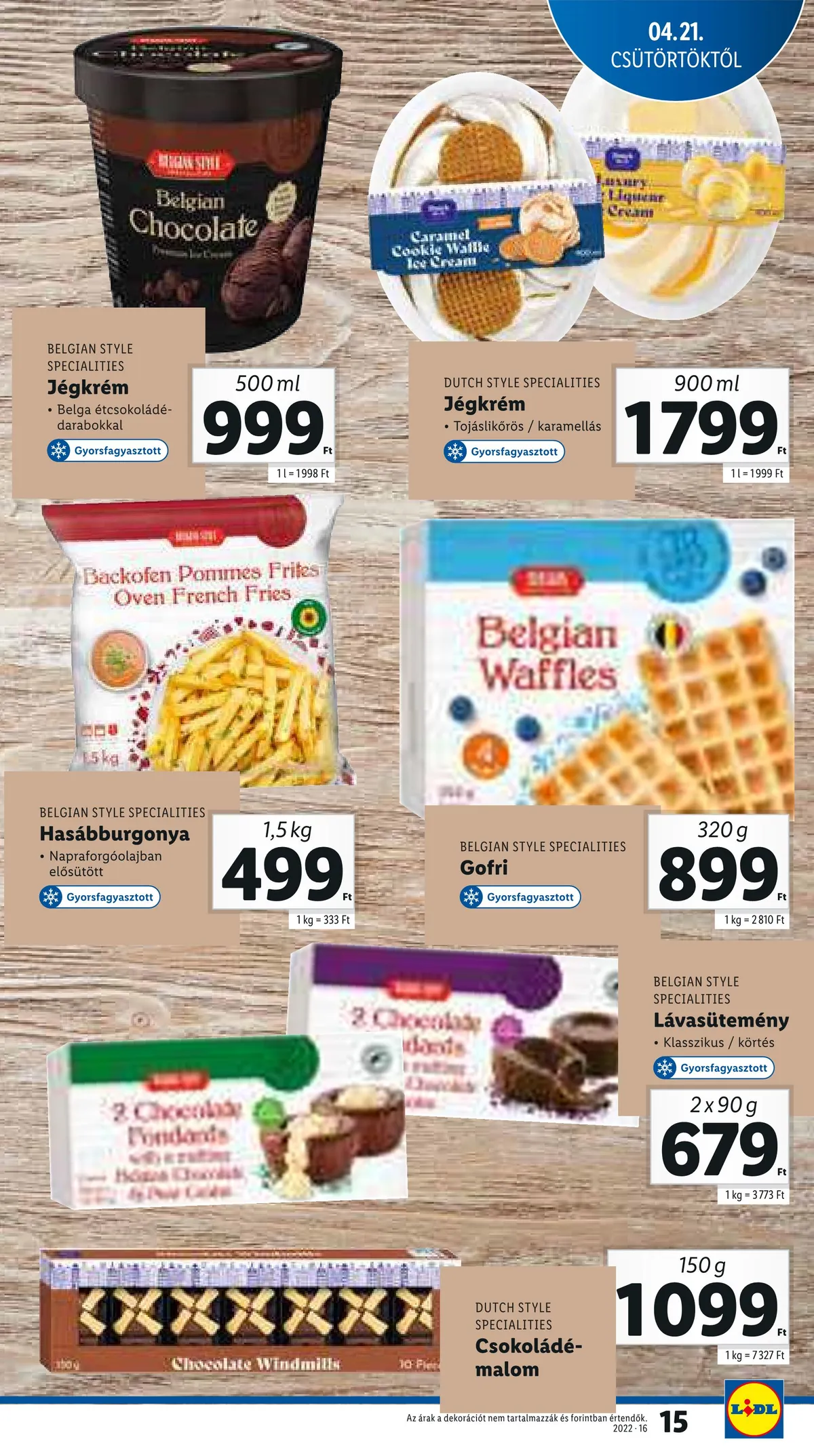 Lidl akciós újság 04.21–04.27 – 15. oldal
