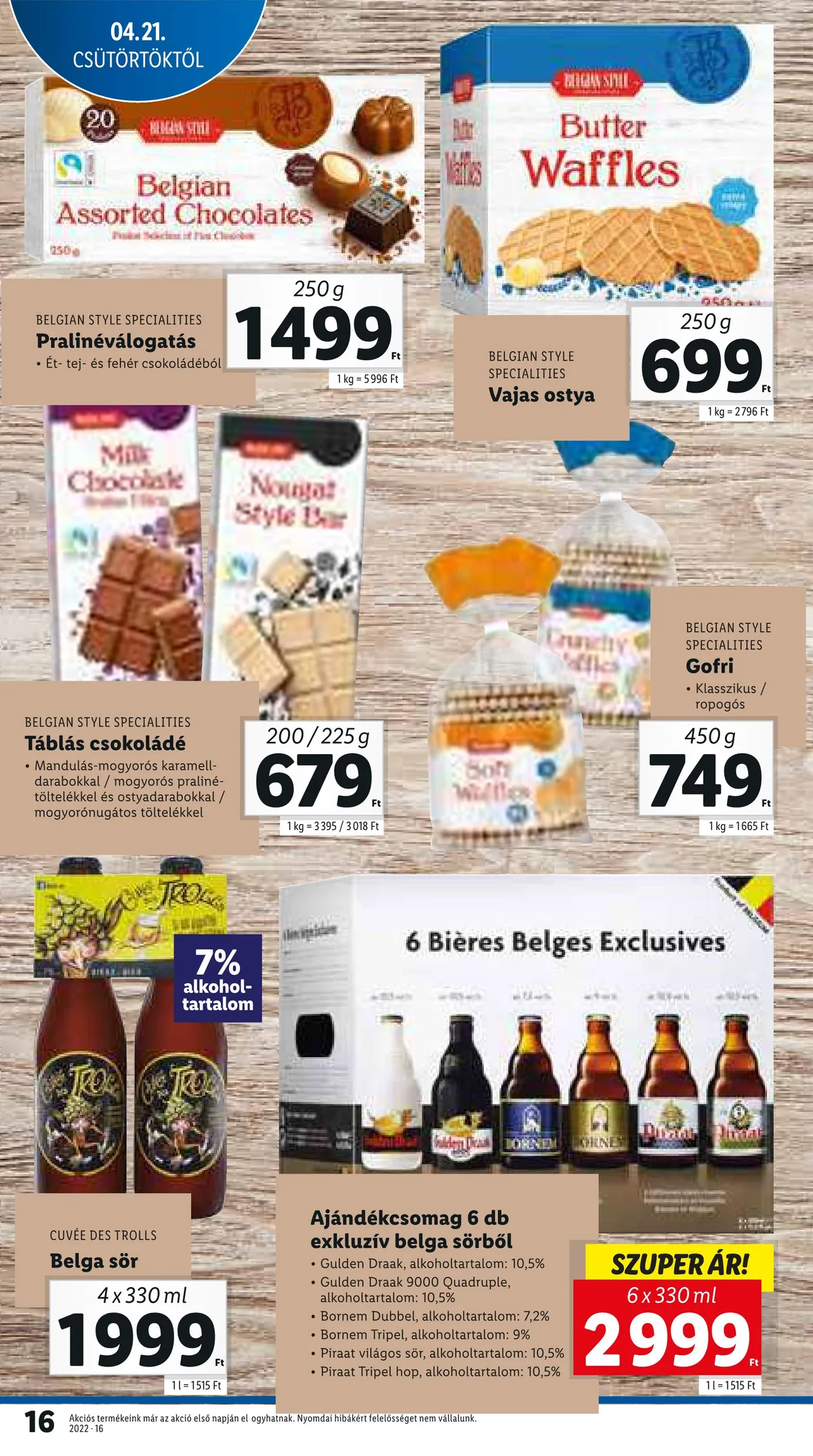 Lidl akciós újság 04.21–04.27 – 16. oldal