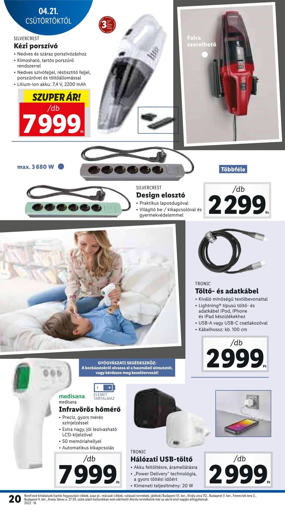 Lidl akciós újság 04.21–04.27 – 20. oldal