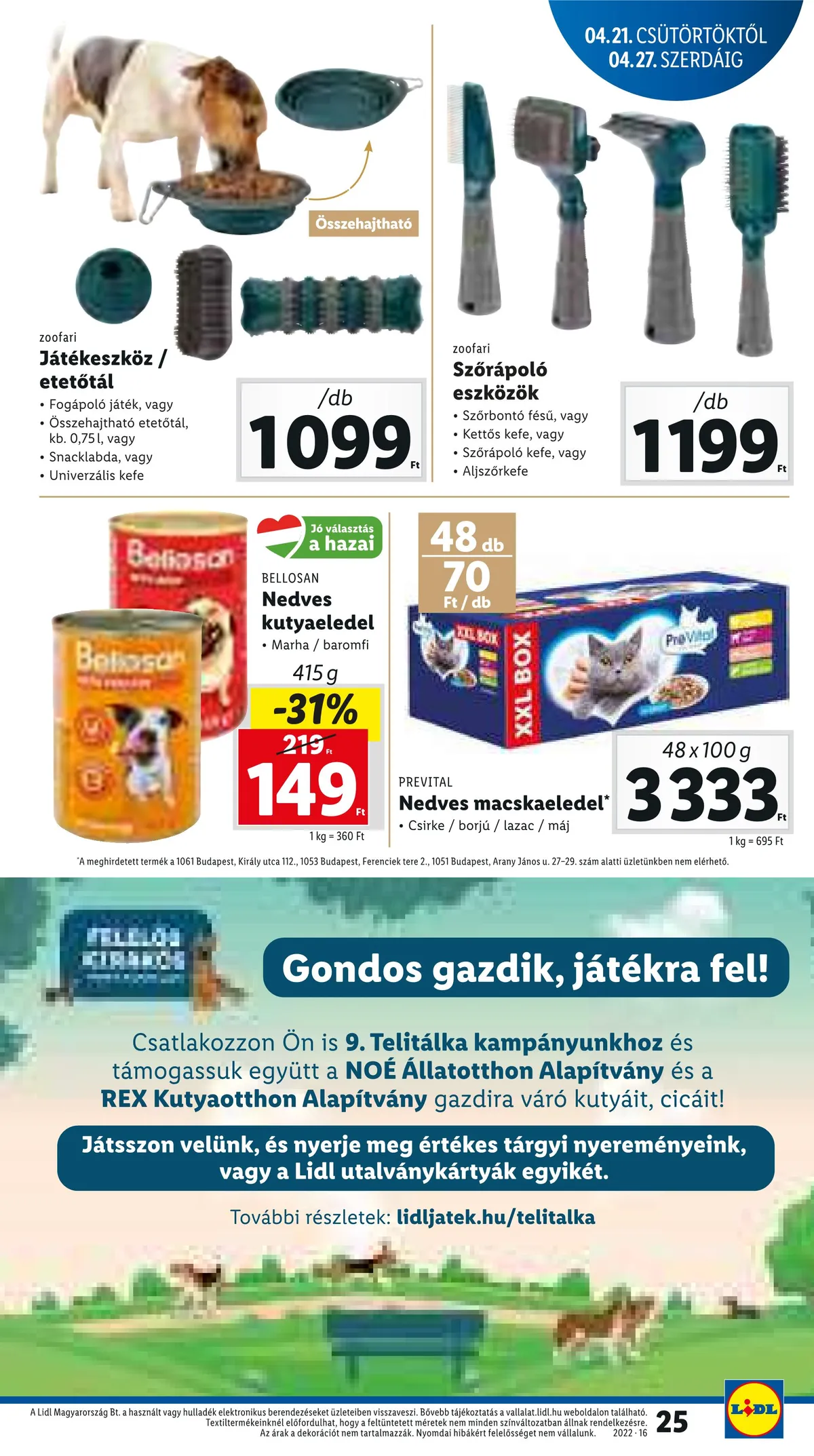 Lidl akciós újság 04.21–04.27 – 25. oldal