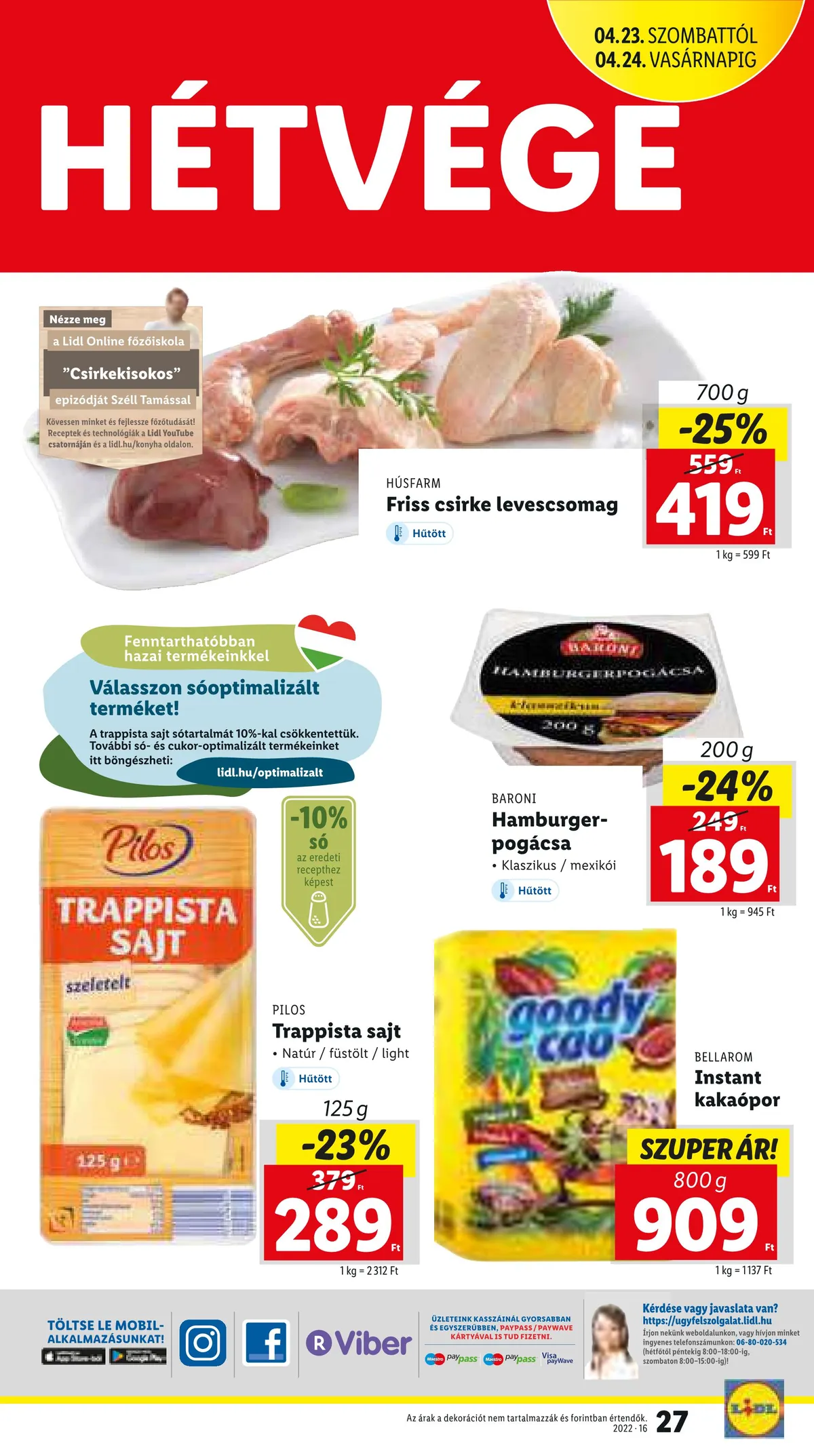 Lidl akciós újság 04.21–04.27 – 27. oldal