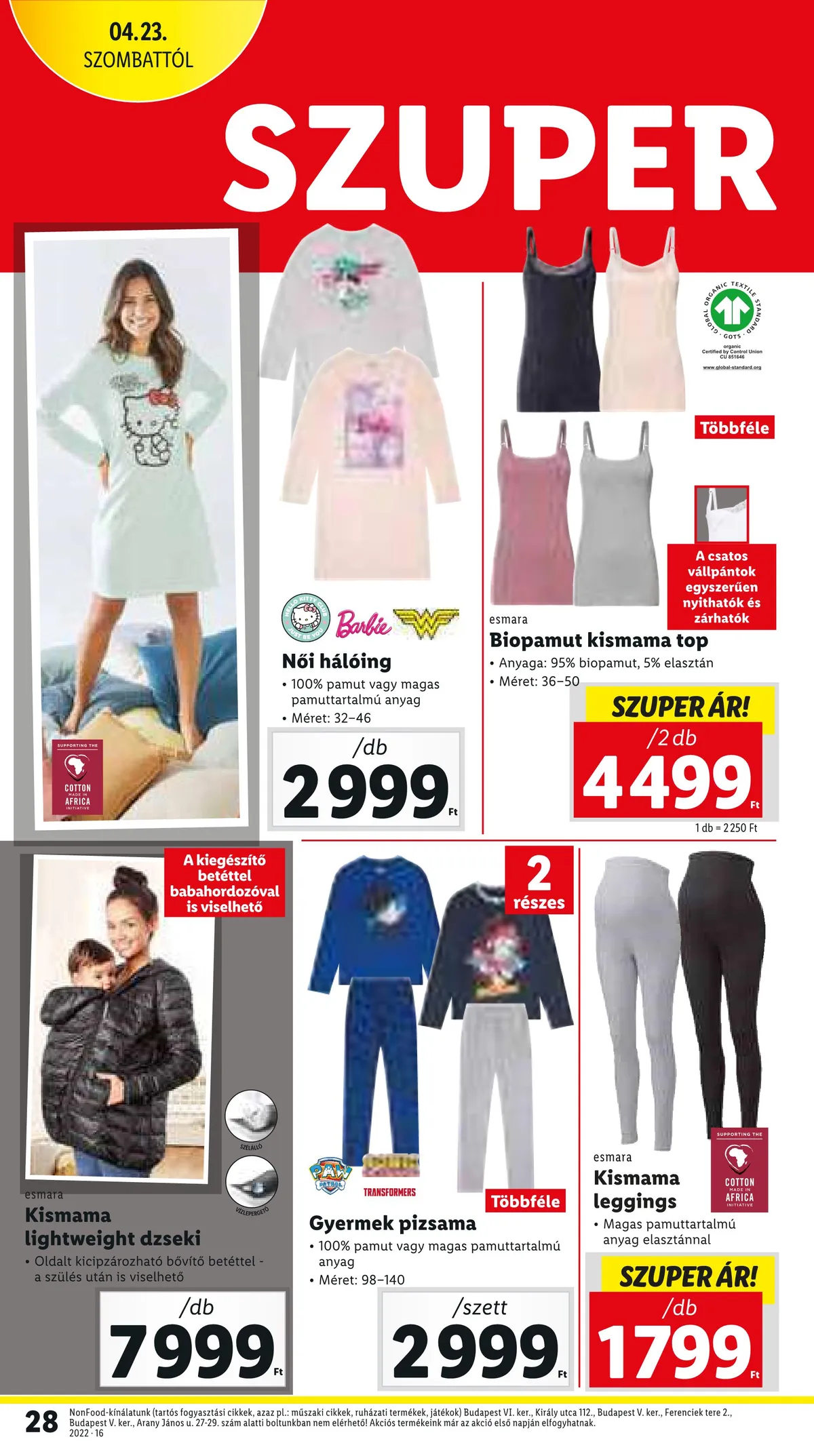 Lidl akciós újság 04.21–04.27 – 28. oldal