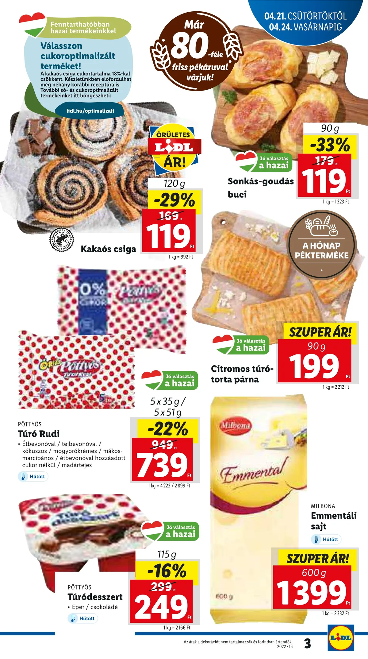 Lidl akciós újság 04.21–04.27 – 3. oldal