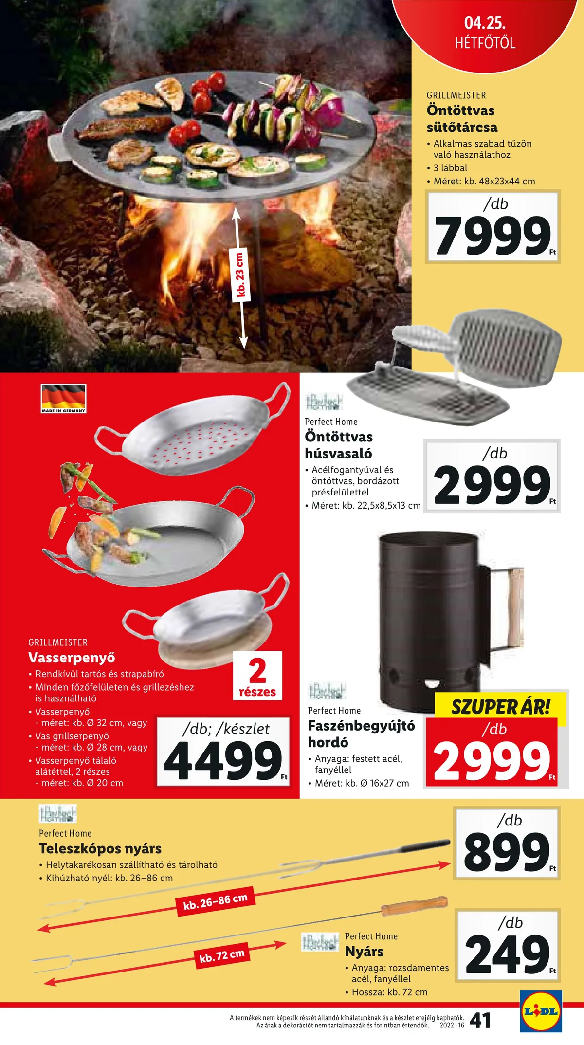Lidl akciós újság 04.21–04.27 – 41. oldal