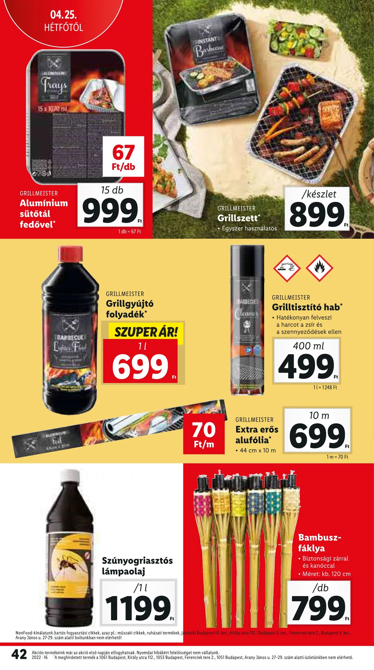 Lidl akciós újság 04.21–04.27 – 42. oldal