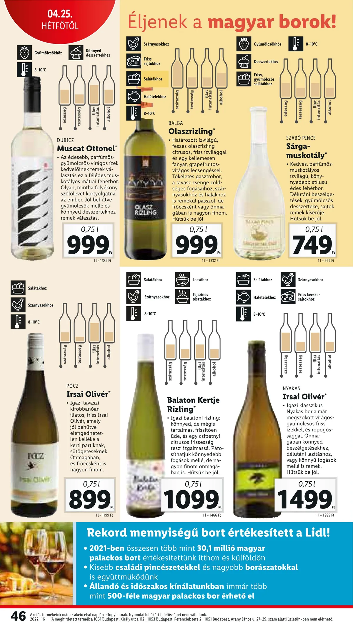 Lidl akciós újság 04.21–04.27 – 46. oldal
