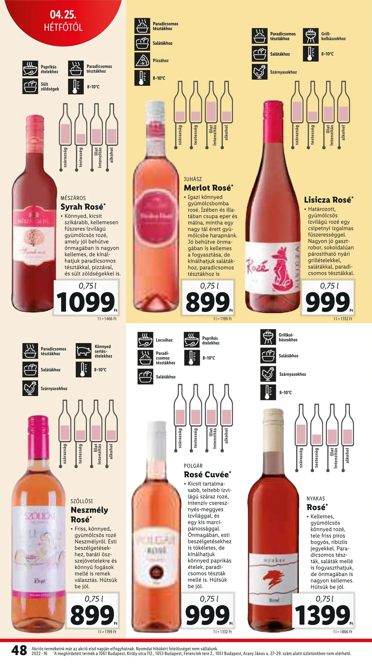 Lidl akciós újság 04.21–04.27 – 48. oldal