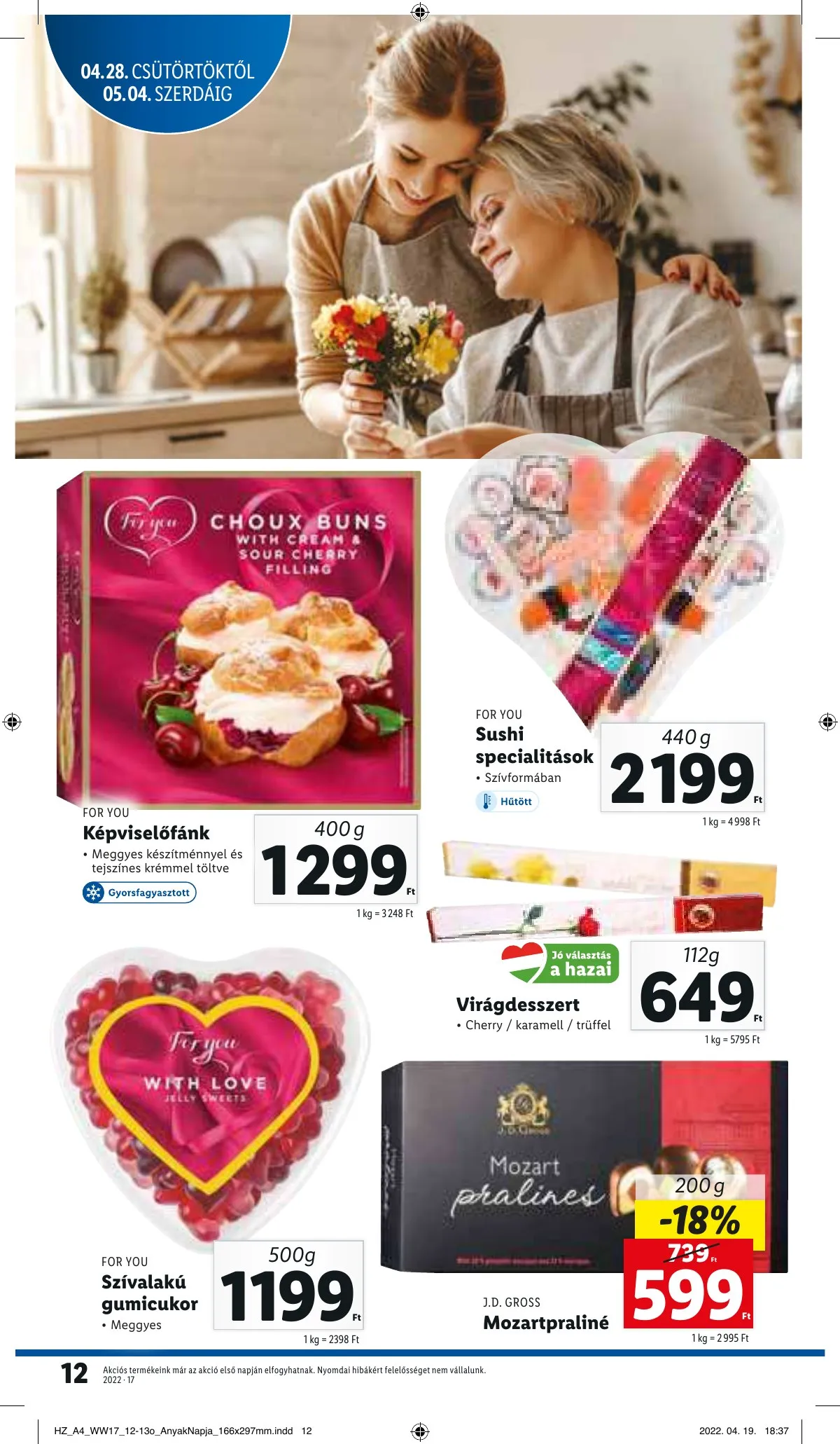 Lidl akciós újság 04.28–05.04 – 12. oldal