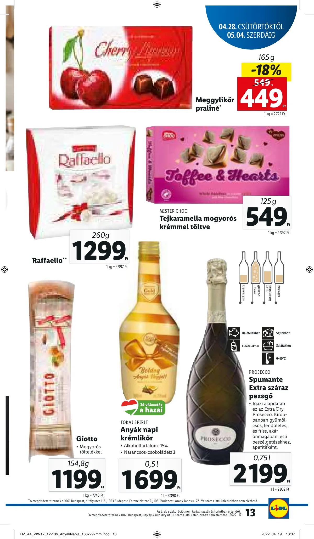 Lidl akciós újság 04.28–05.04 – 13. oldal